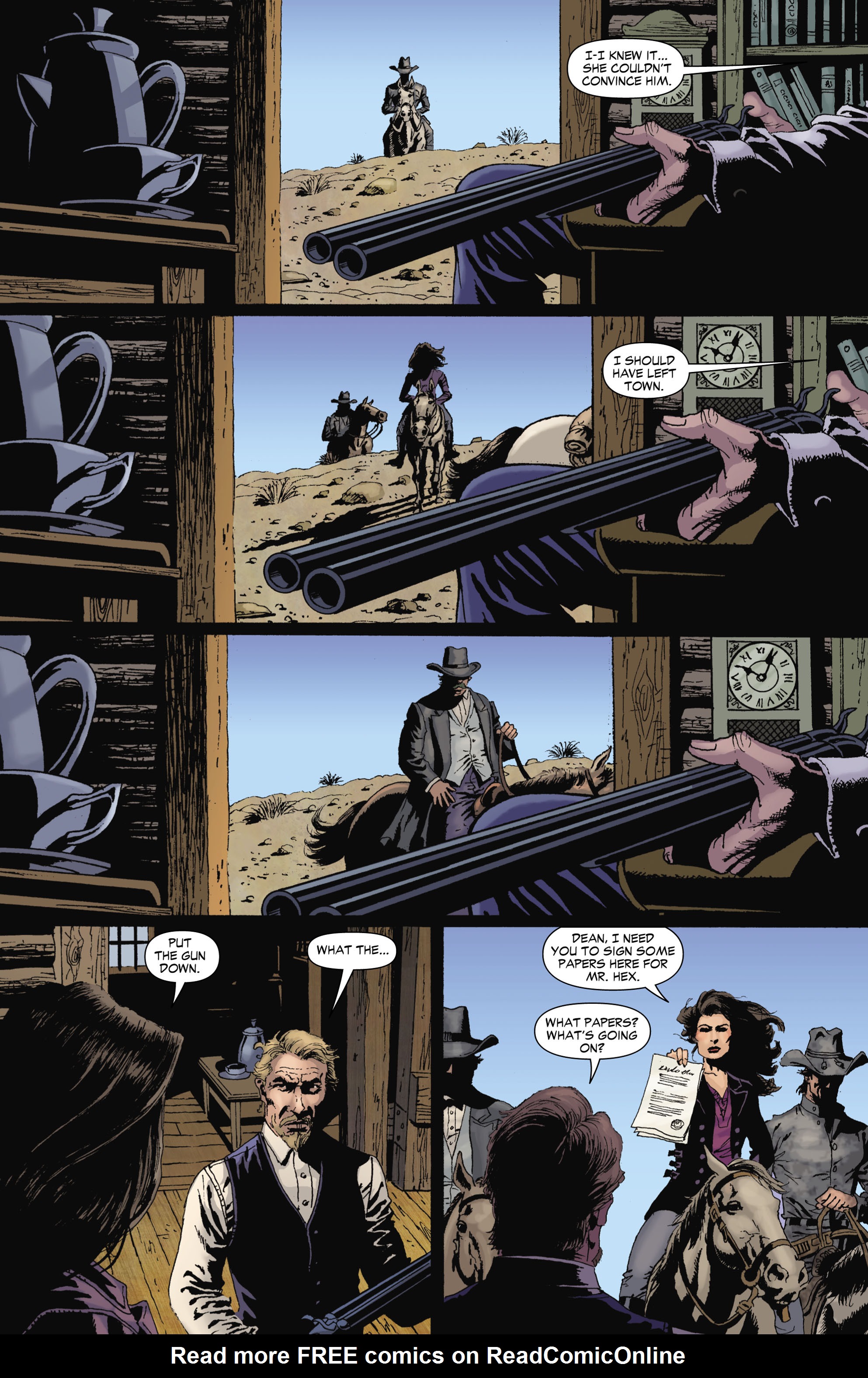 Read online Jonah Hex (2006) comic -  Issue #43 - 22