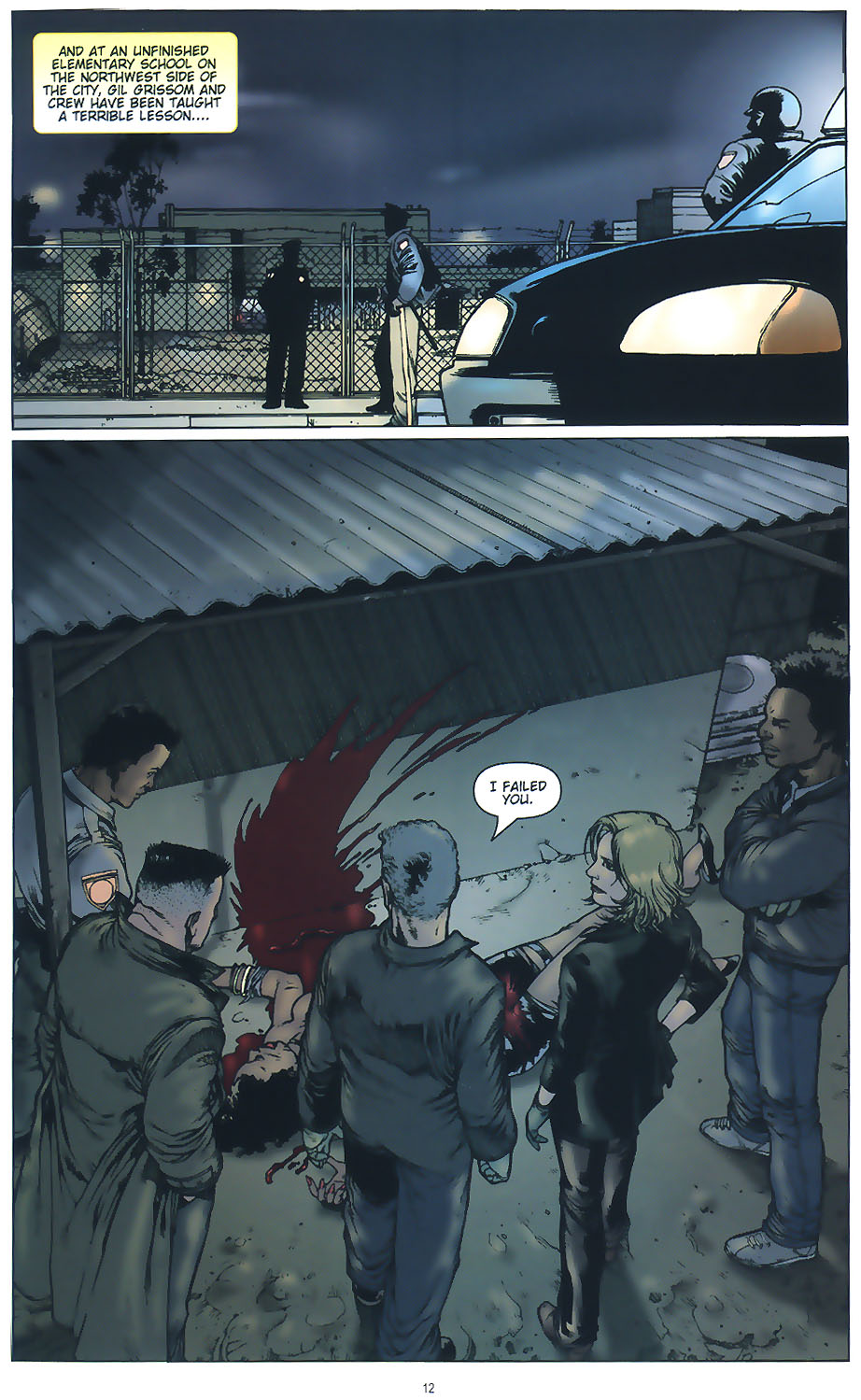 Read online CSI: Crime Scene Investigation comic -  Issue #4 - 14