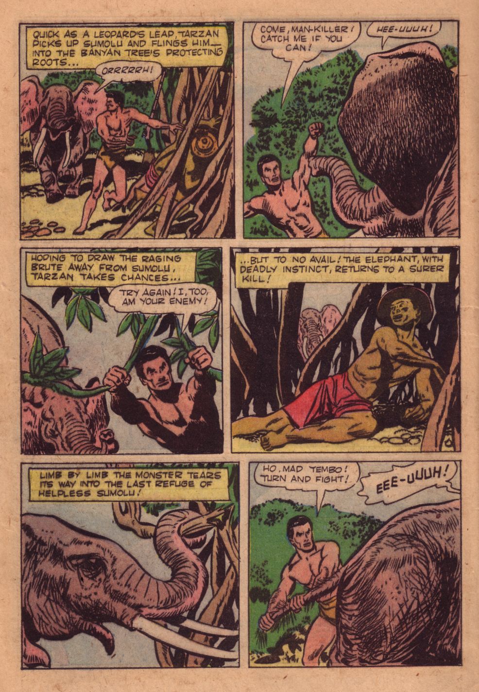 Read online Tarzan (1948) comic -  Issue #102 - 8