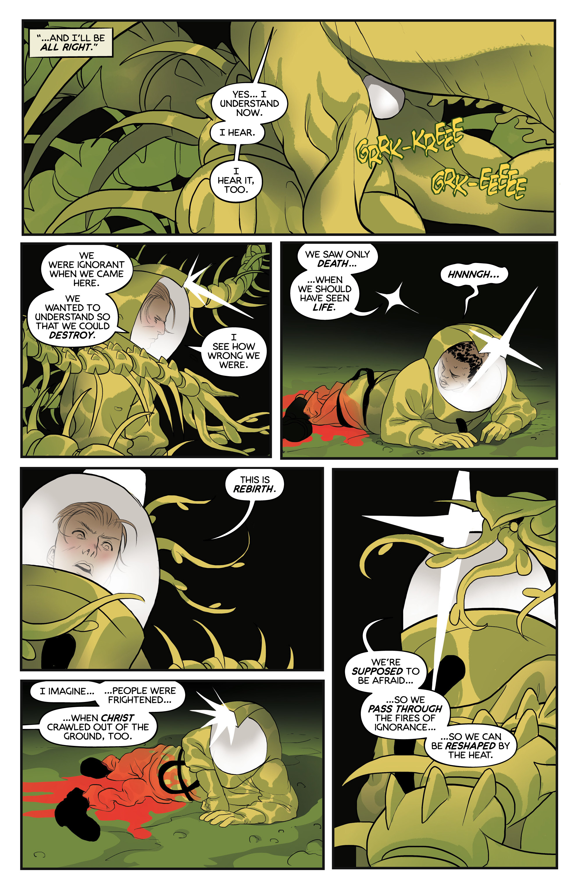 Read online Unearth comic -  Issue #3 - 10