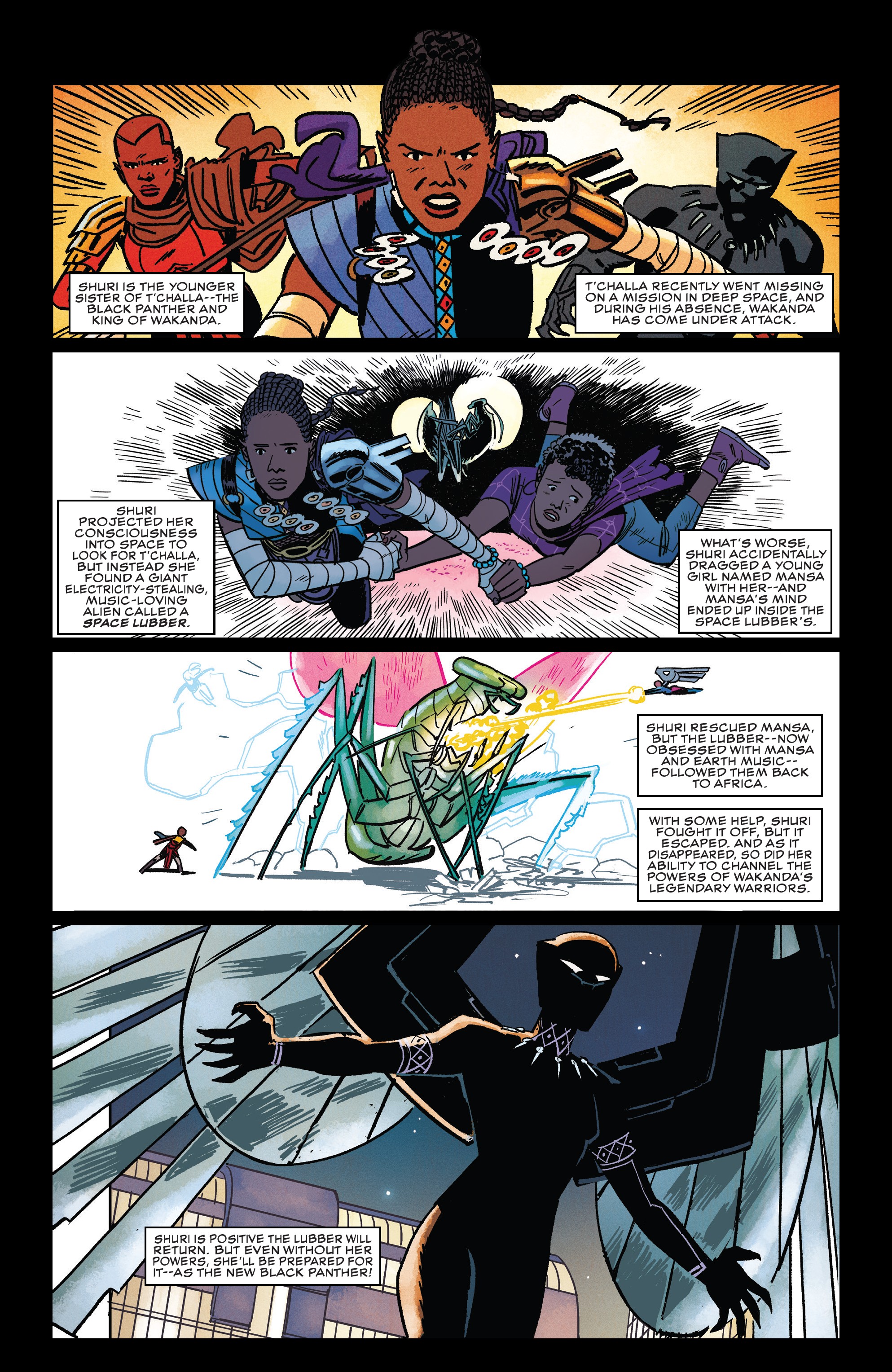 Read online Shuri comic -  Issue #8 - 2