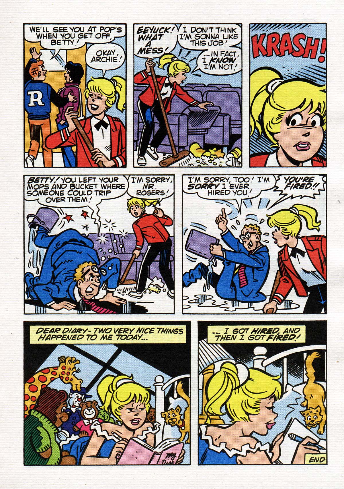 Read online Betty and Veronica Digest Magazine comic -  Issue #124 - 122