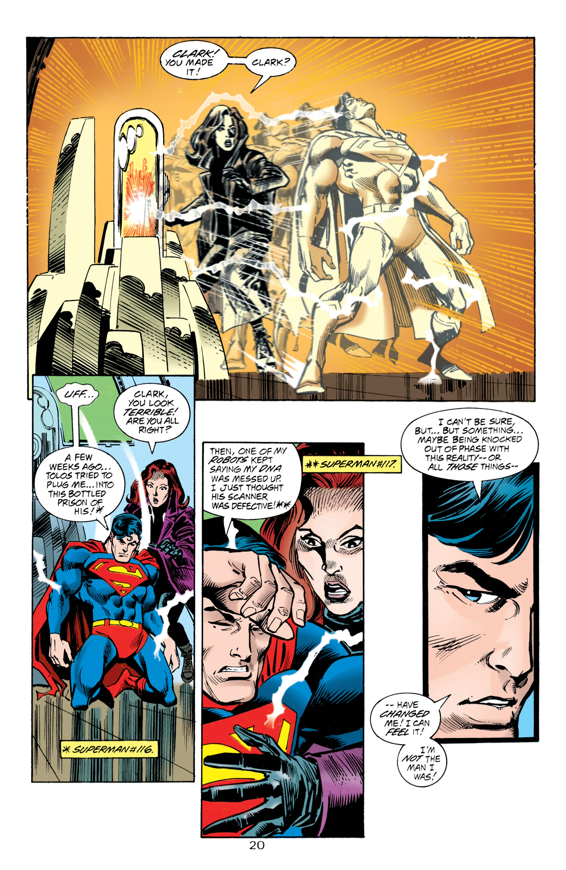 Read online Superman (1987) comic -  Issue #122 - 21
