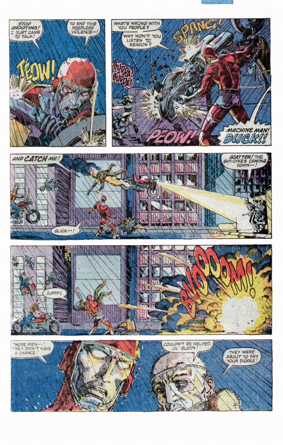 Read online Machine Man (1984) comic -  Issue #4 - 9