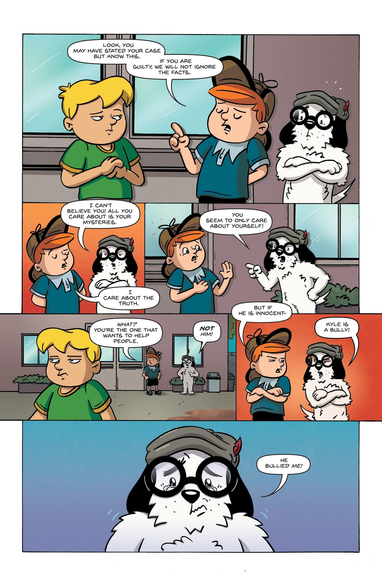 Read online Kid Sherlock comic -  Issue #4 - 17
