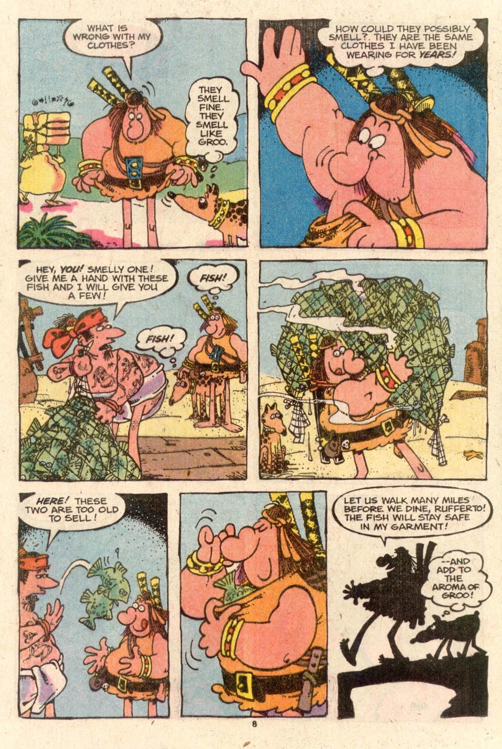 Read online Sergio Aragonés Groo the Wanderer comic -  Issue #46 - 8