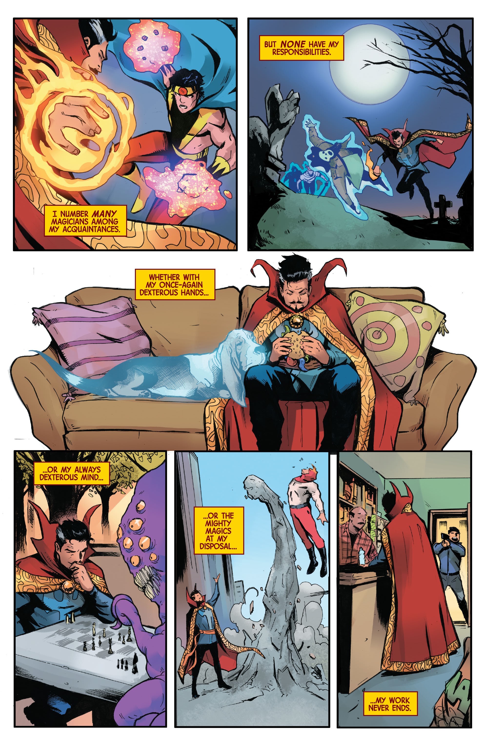 Read online Death of Doctor Strange comic -  Issue #1 - 20