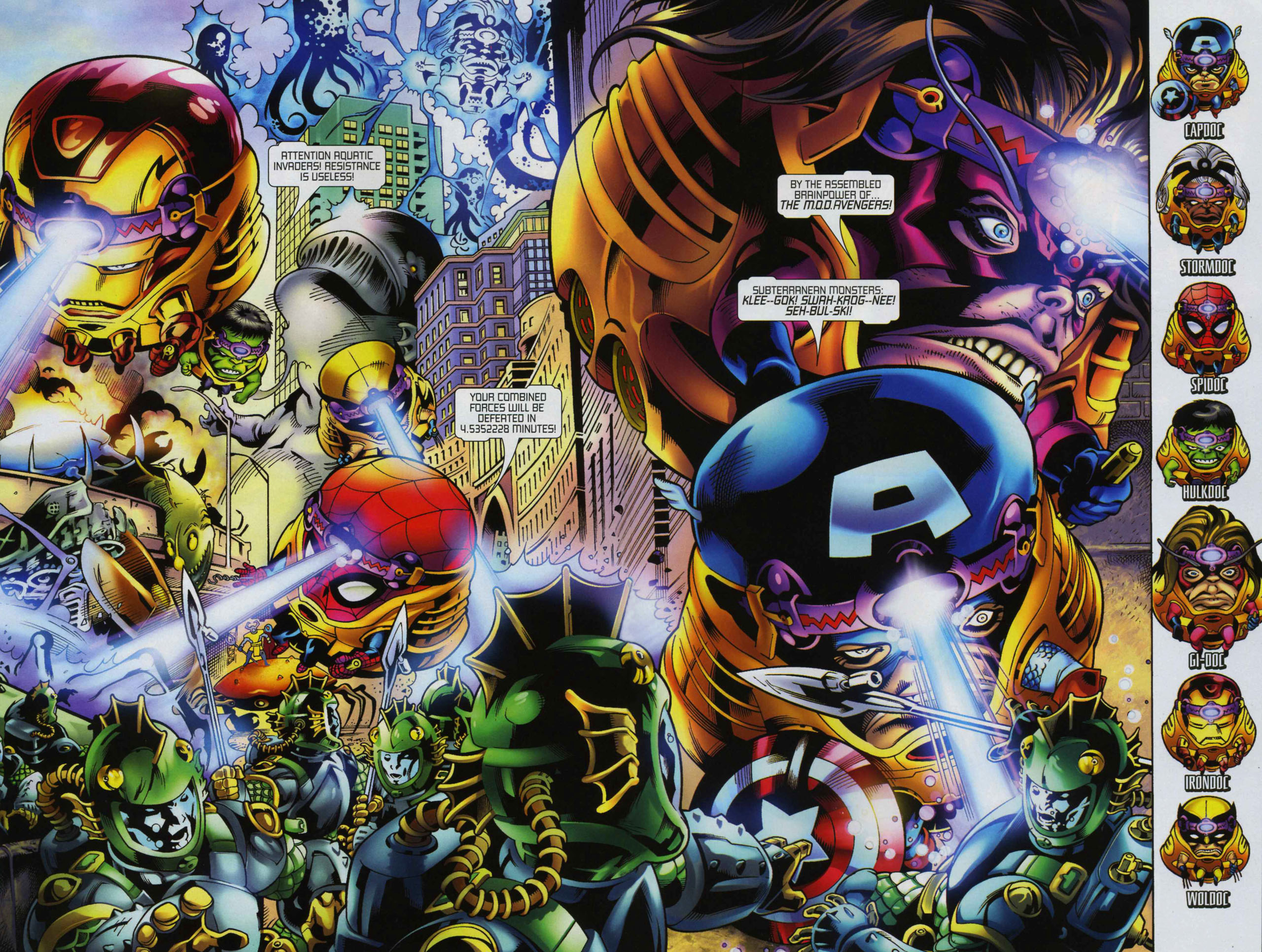 Read online Marvel Adventures The Avengers comic -  Issue #9 - 11