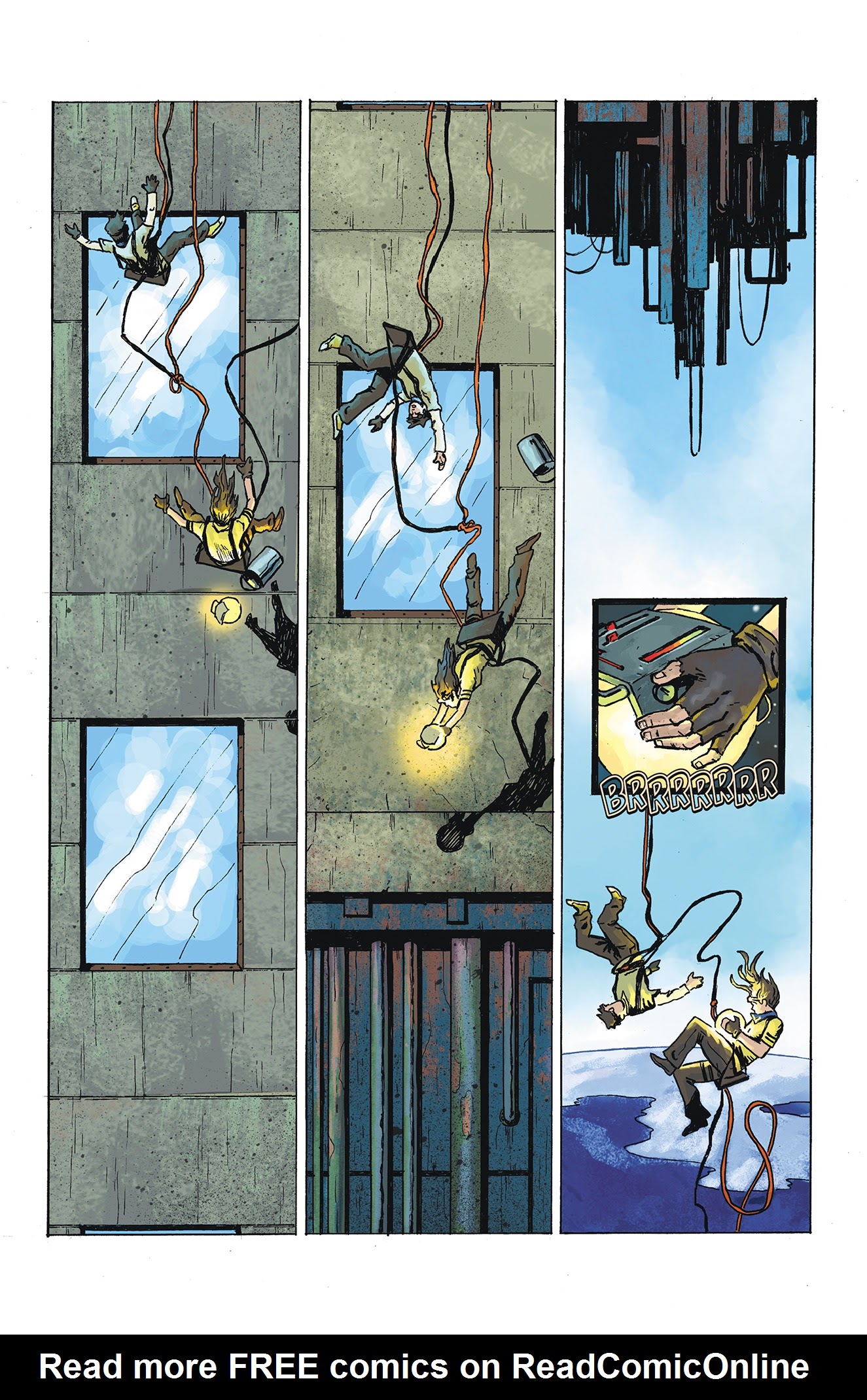 Read online Downcast comic -  Issue #1 - 13