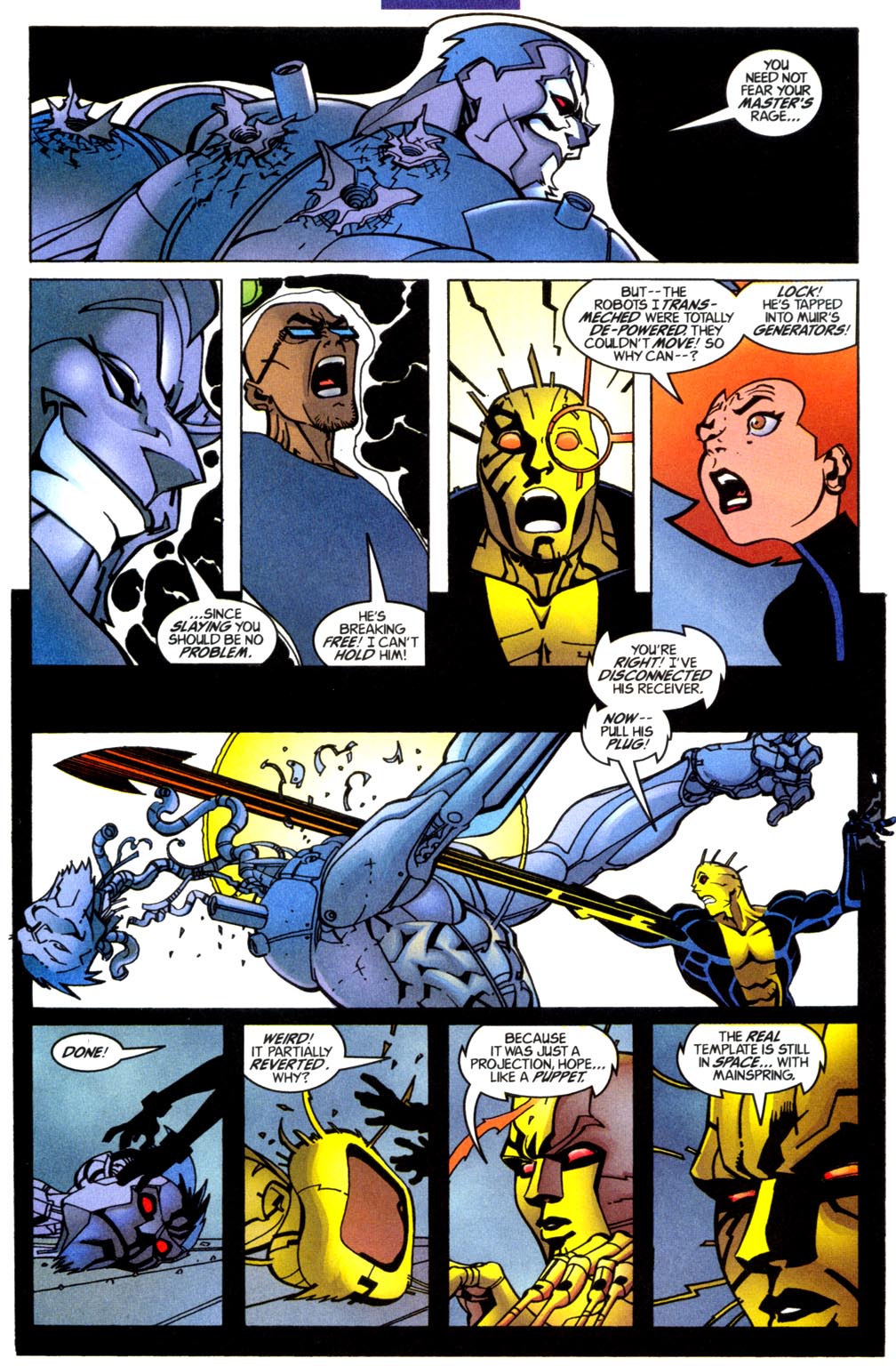Read online Warlock (1999) comic -  Issue #7 - 19