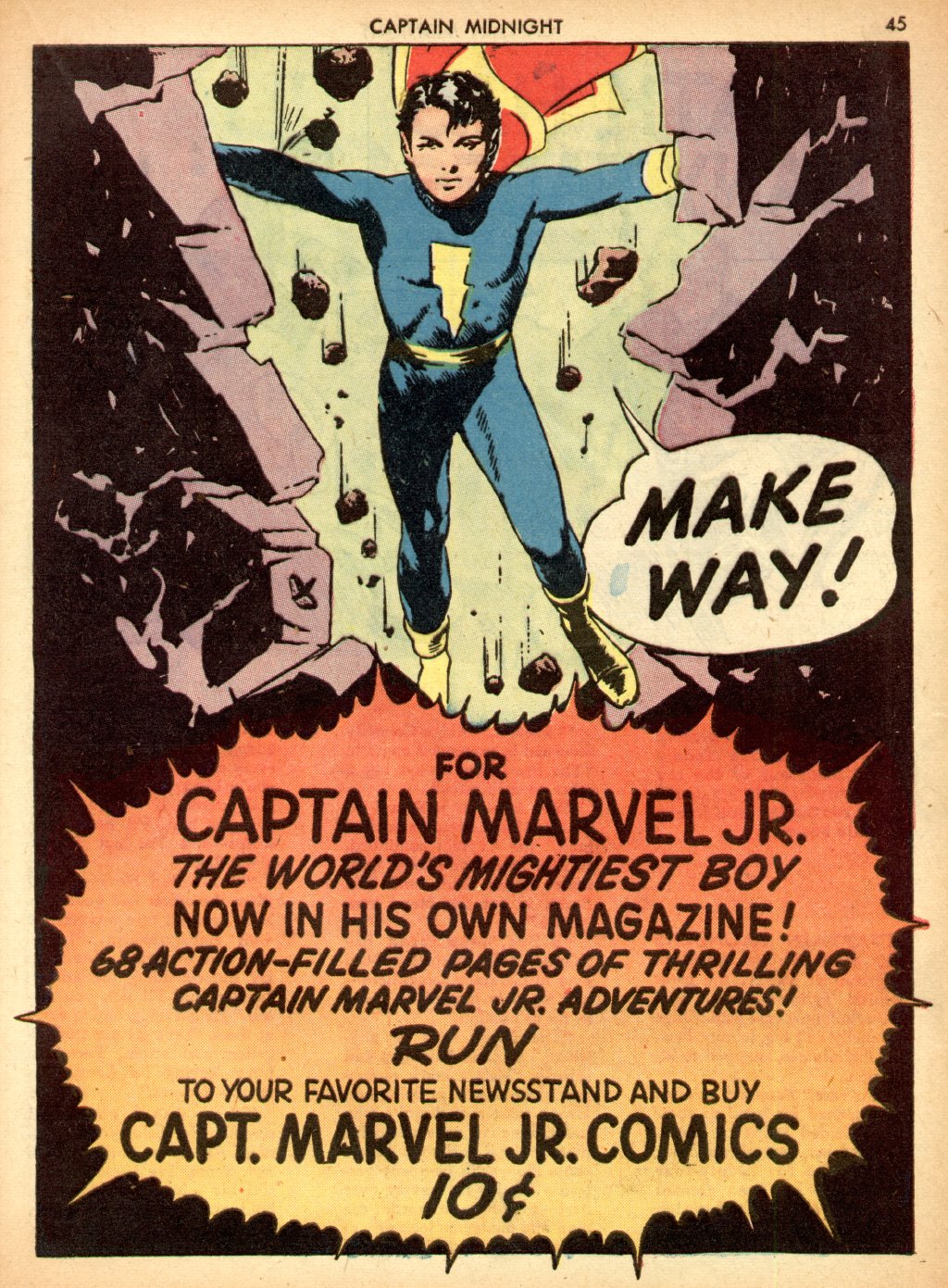 Read online Captain Midnight (1942) comic -  Issue #3 - 45