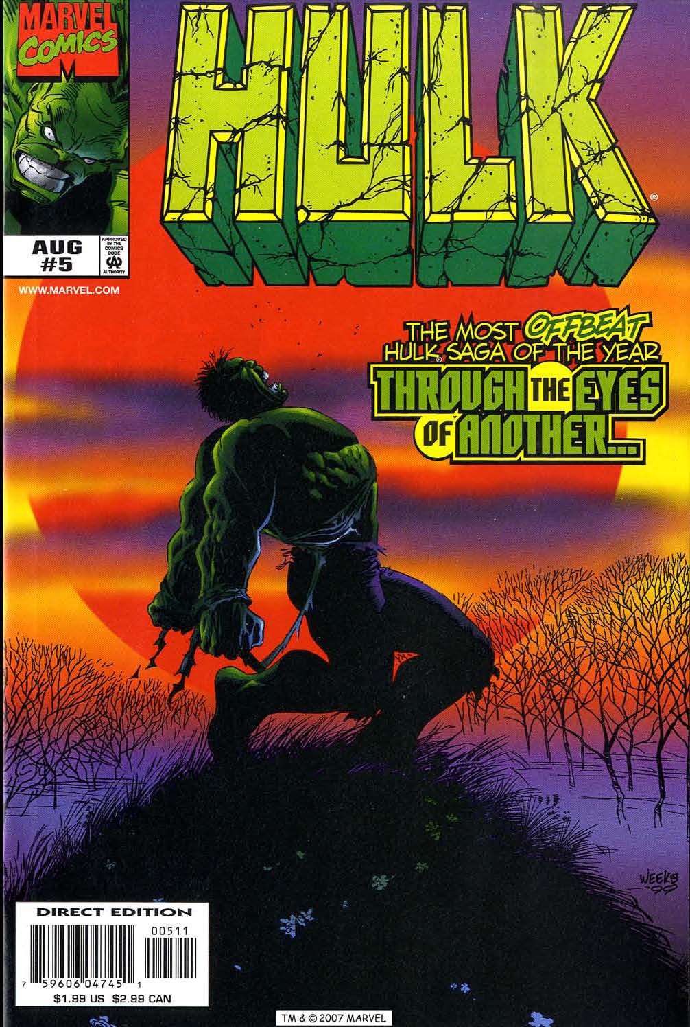 Read online Hulk (1999) comic -  Issue #5 - 1