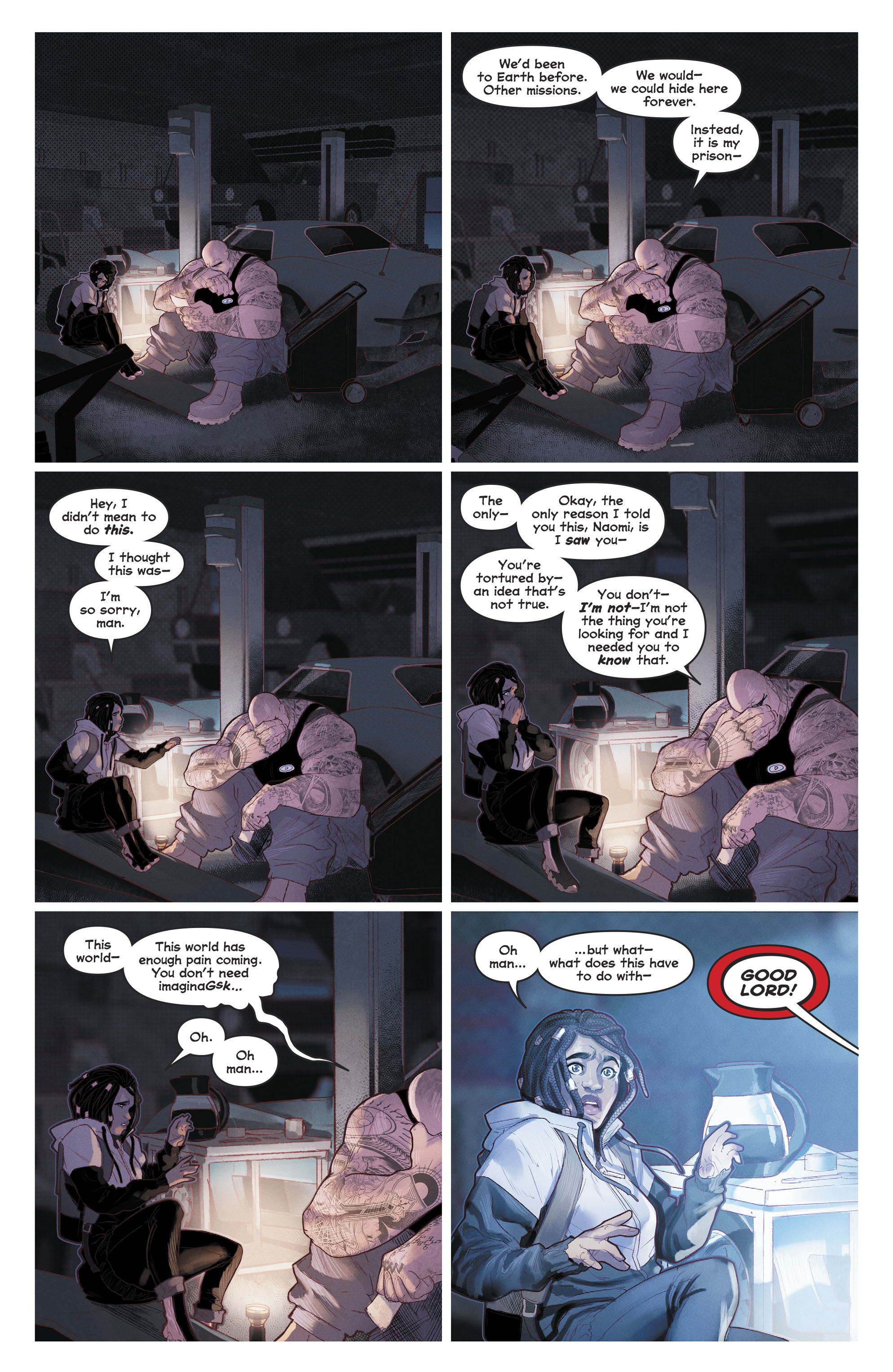 Read online Naomi comic -  Issue #3 - 12