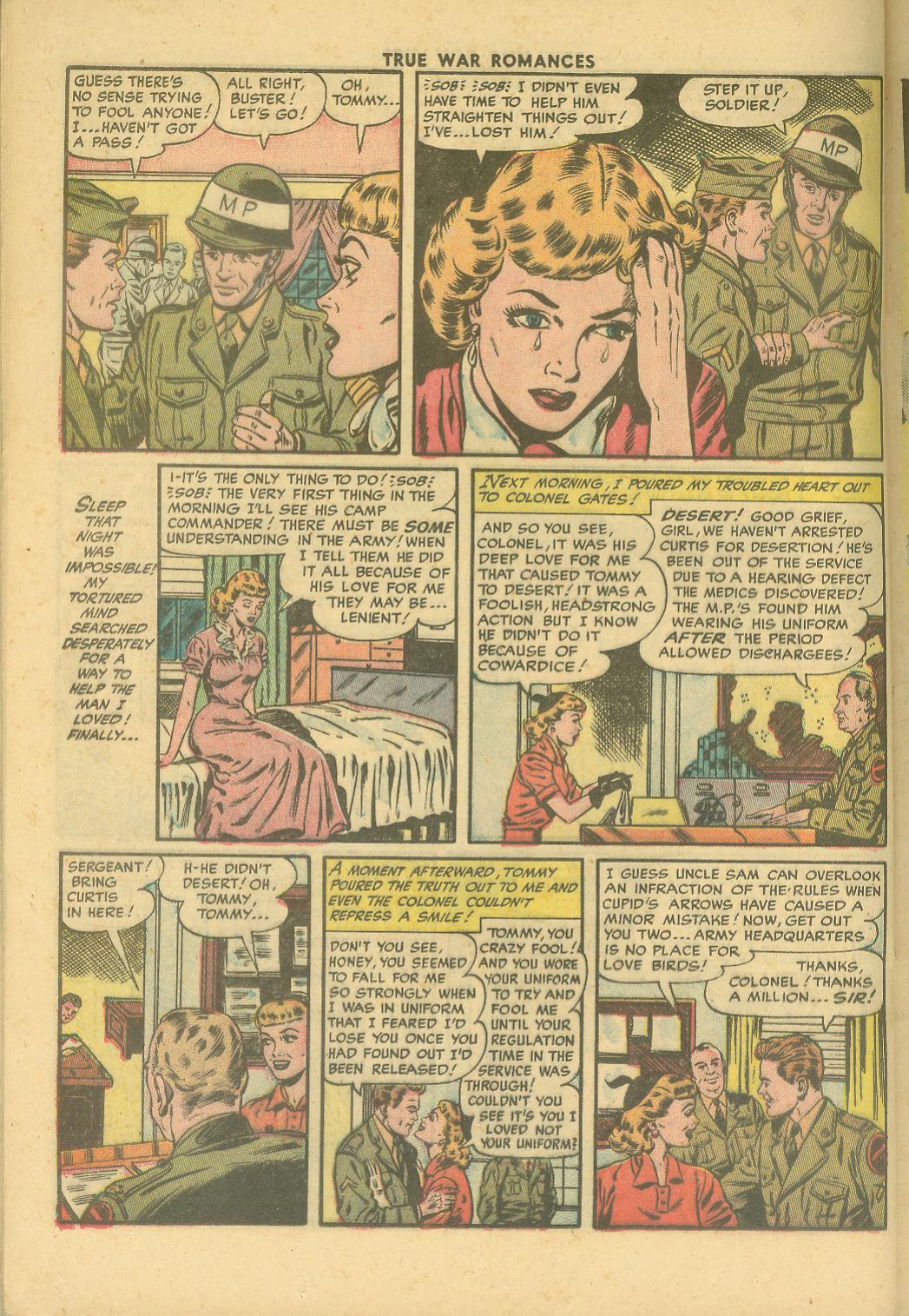 Read online True War Romances comic -  Issue #17 - 24