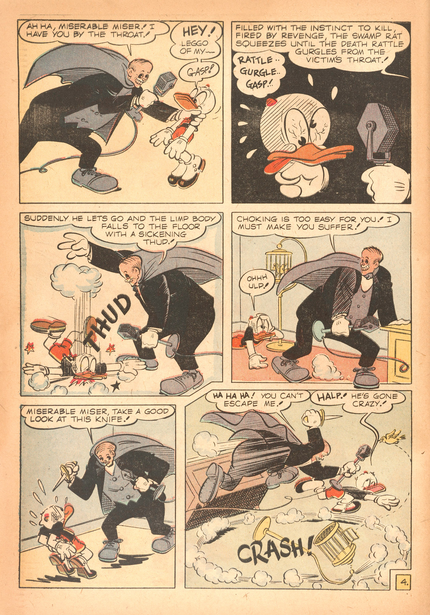 Read online Super Duck Comics comic -  Issue #37 - 44