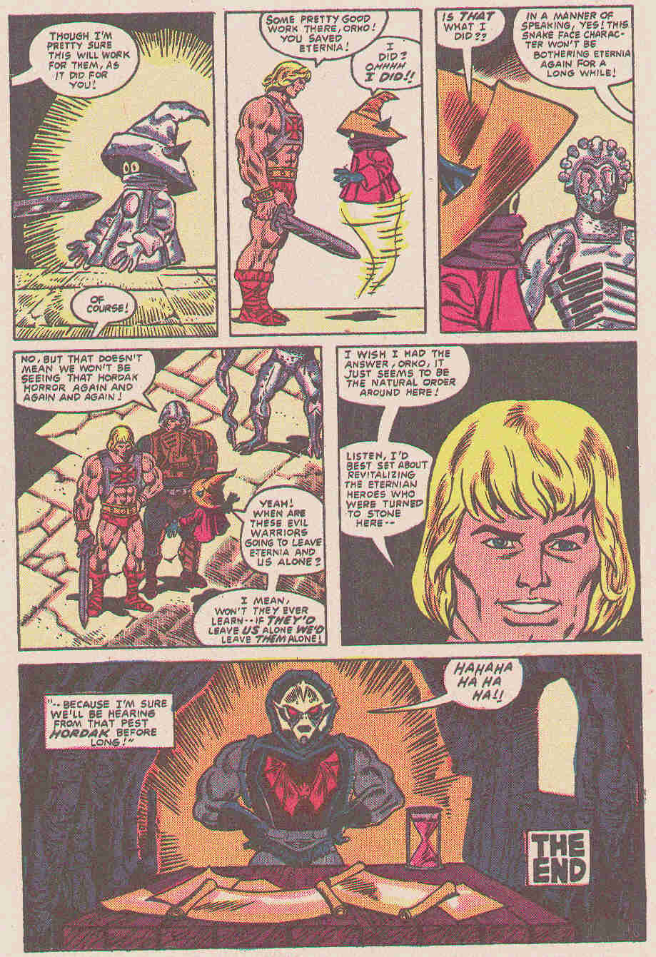 Read online Masters of the Universe (1986) comic -  Issue #8 - 23