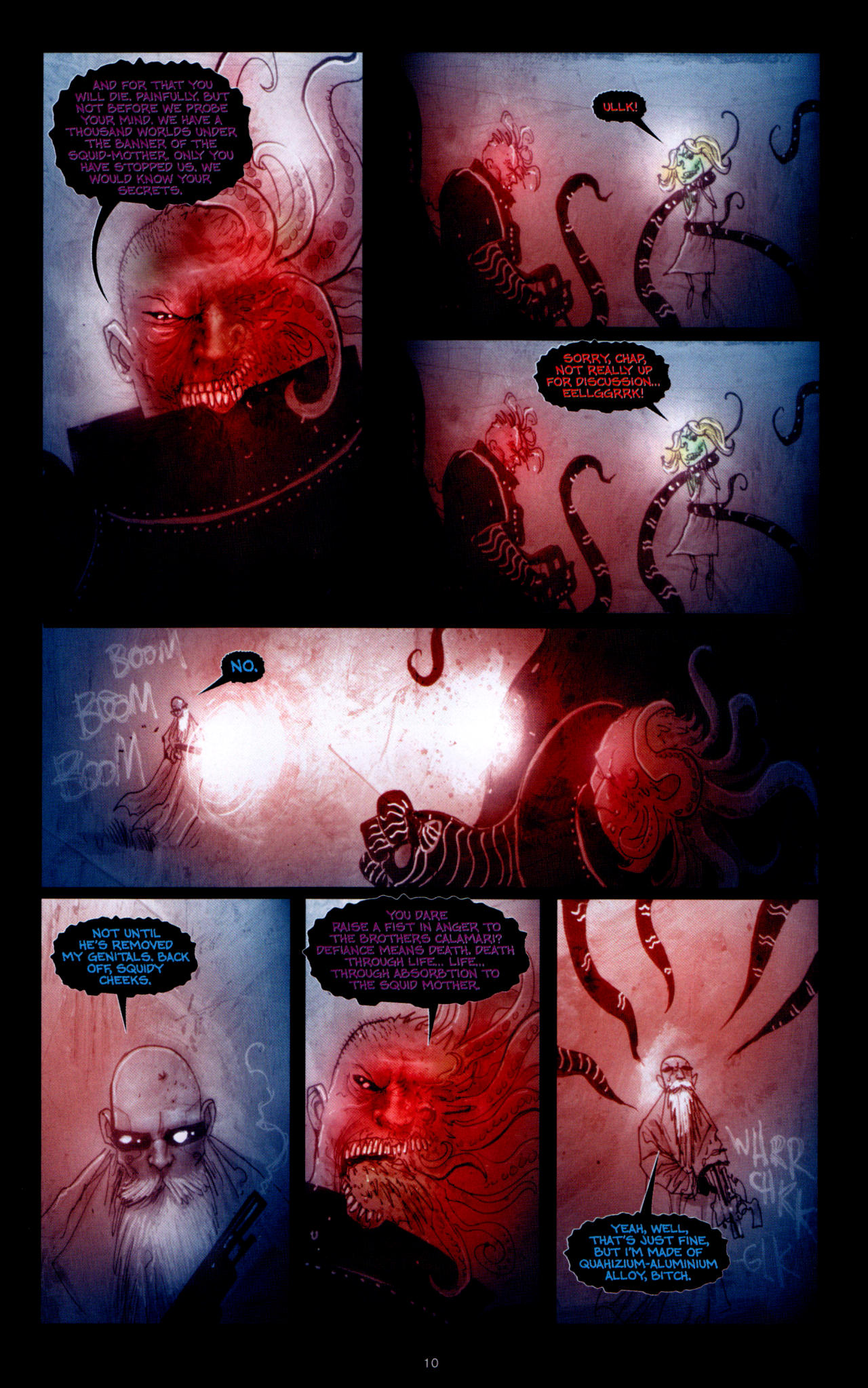 Read online Wormwood: Gentleman Corpse comic -  Issue #7 - 12