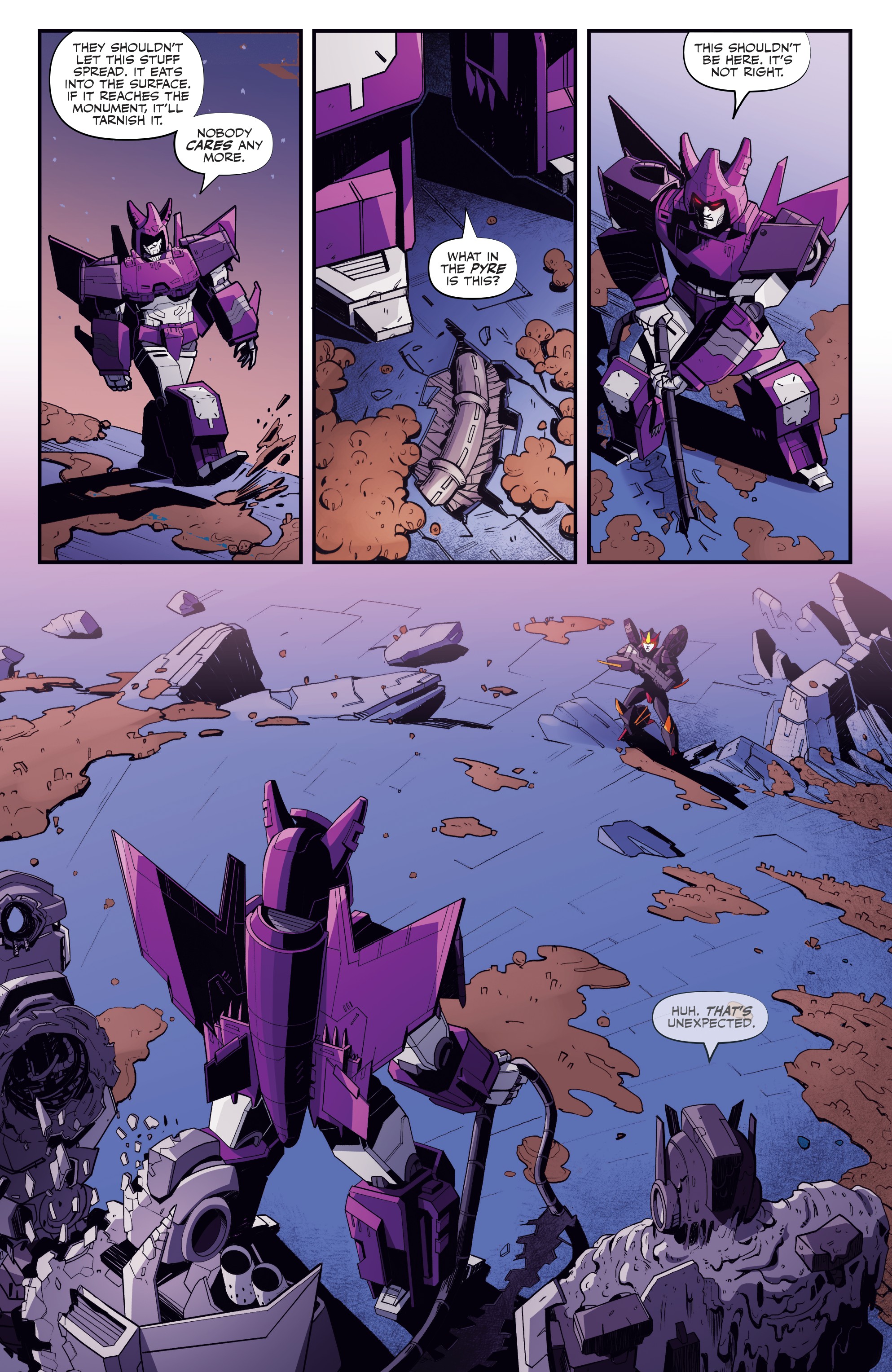 Read online Transformers (2019) comic -  Issue #7 - 22