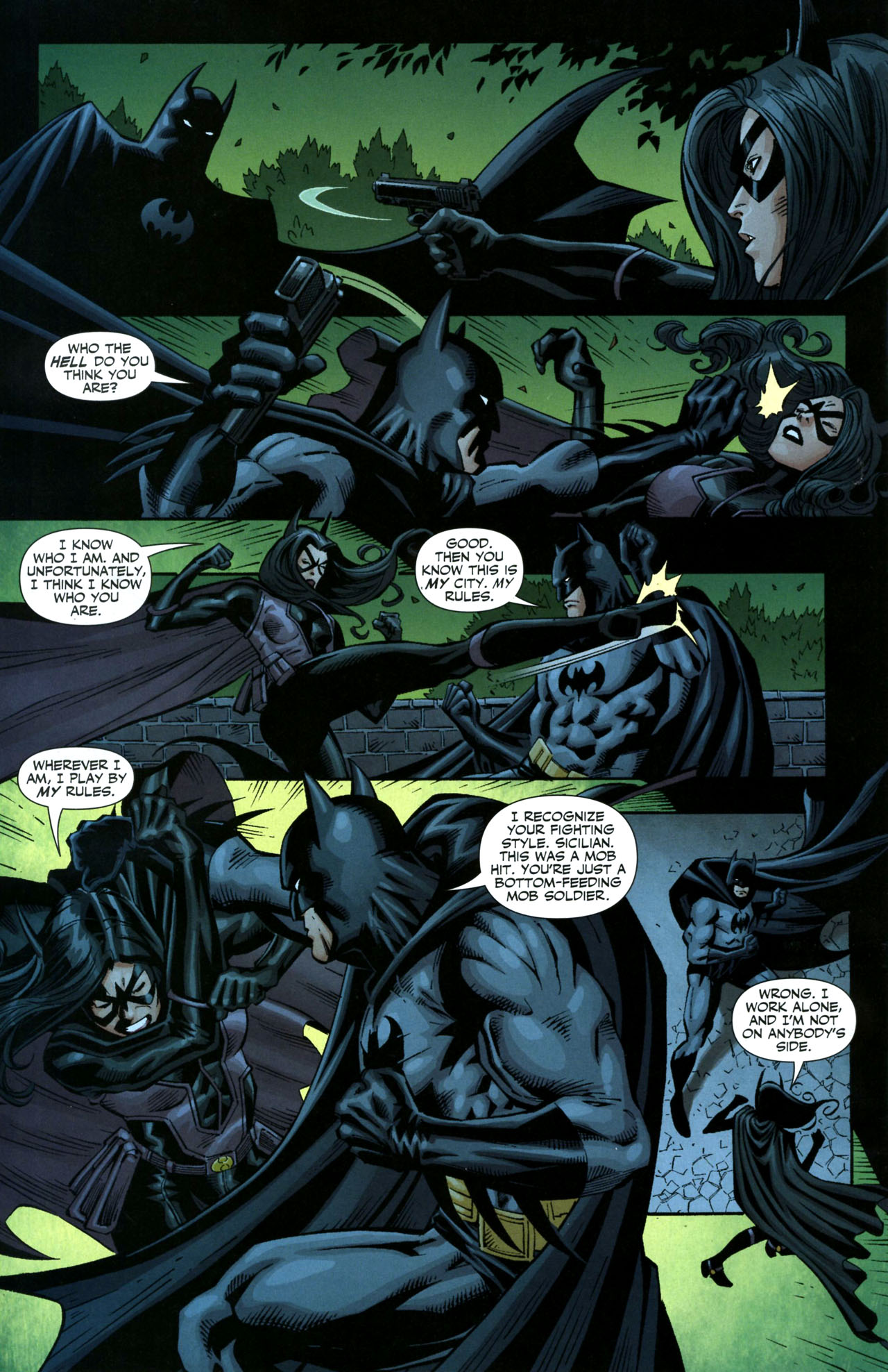 Read online Huntress: Year One comic -  Issue #5 - 17