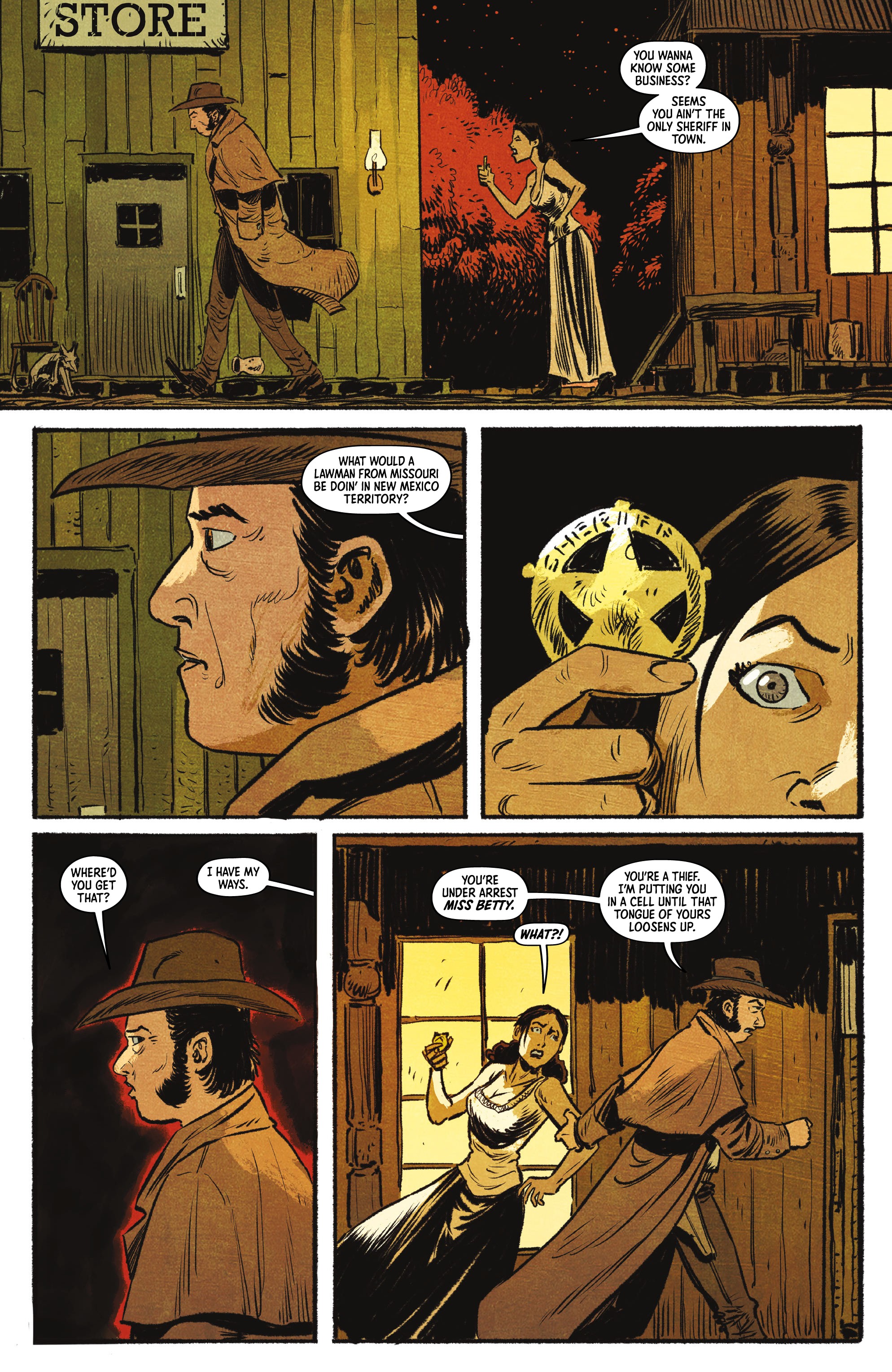 Read online West of Sundown comic -  Issue #8 - 10
