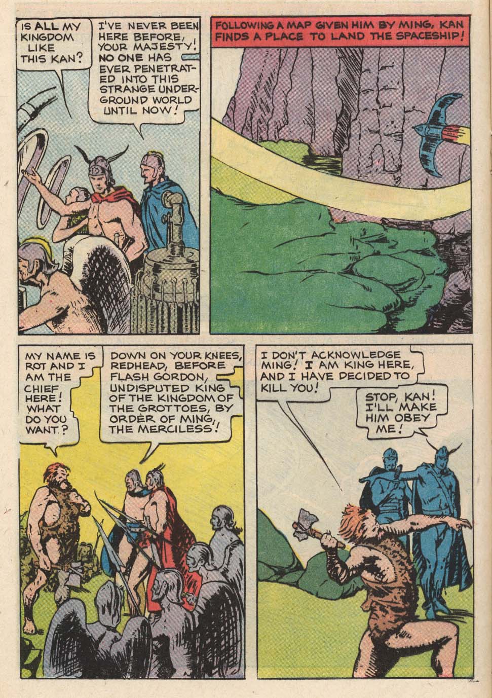 Read online Flash Gordon (1966) comic -  Issue #10 - 16