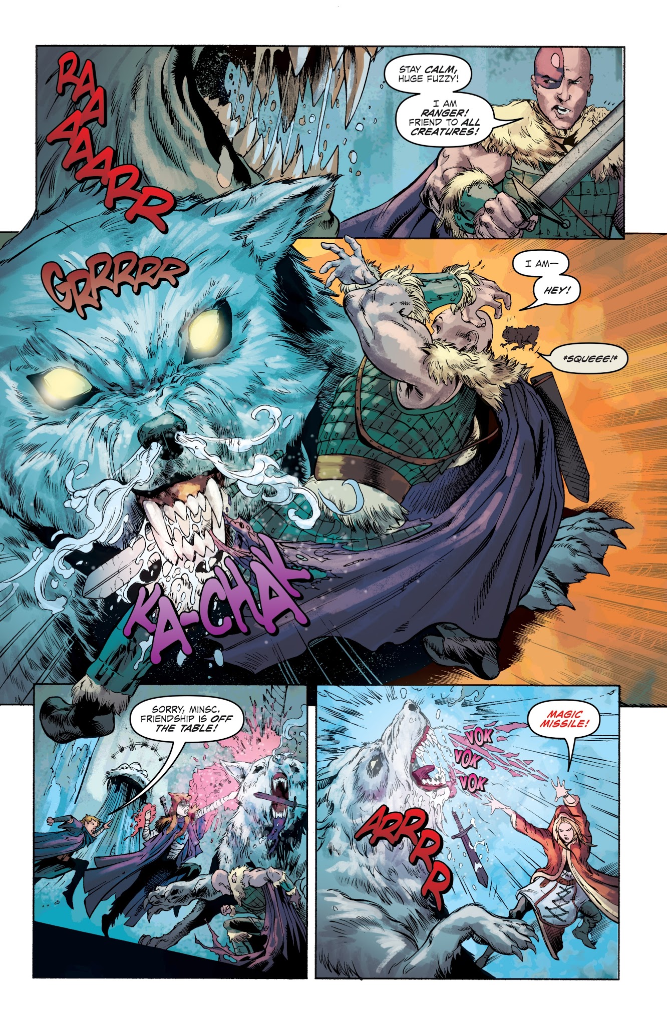 Read online Dungeons & Dragons: Frost Giant's Fury comic -  Issue #4 - 19