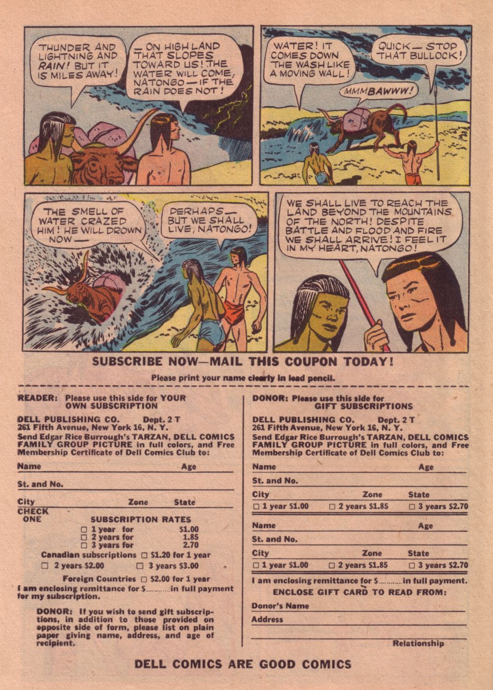 Read online Tarzan (1948) comic -  Issue #29 - 34