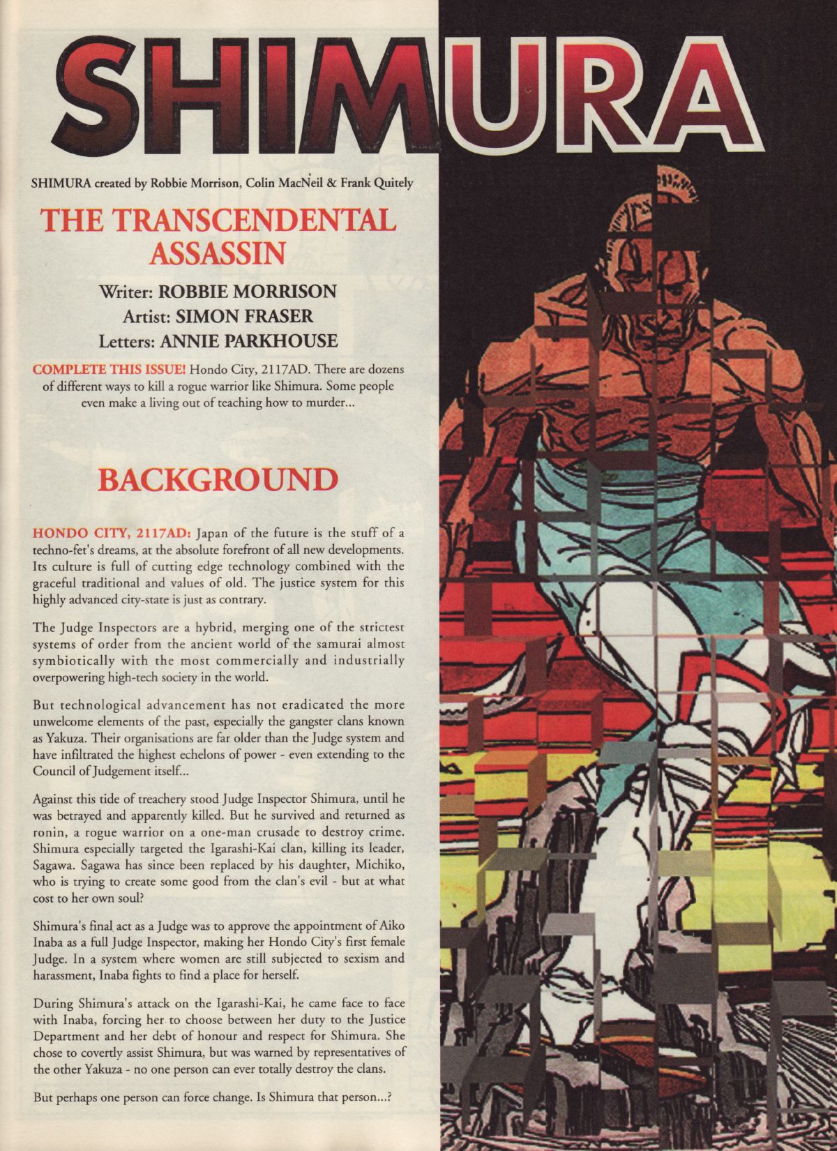 Read online Judge Dredd: The Megazine (vol. 2) comic -  Issue #74 - 22