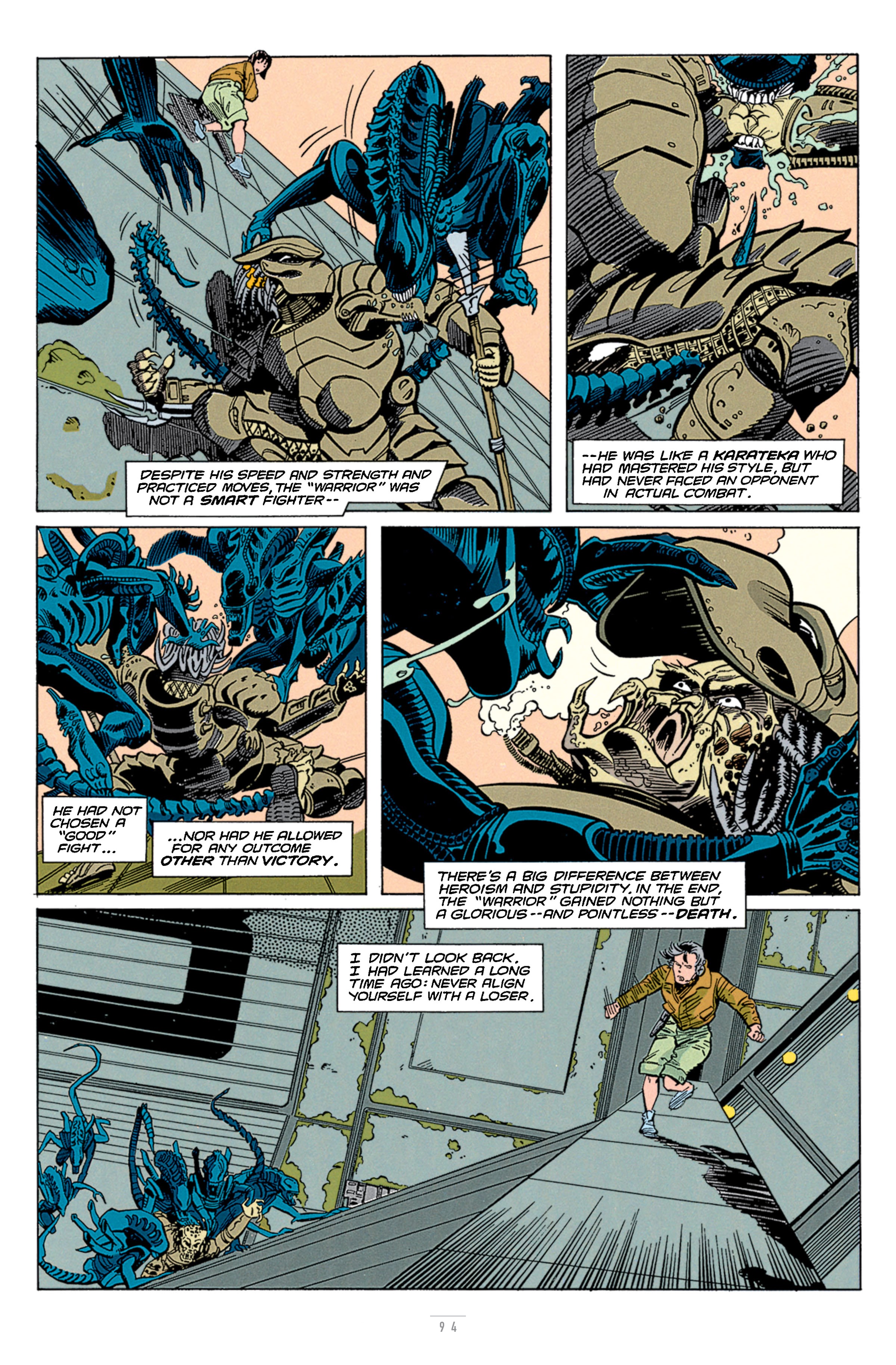 Read online Aliens vs. Predator 30th Anniversary Edition - The Original Comics Series comic -  Issue # TPB (Part 1) - 93