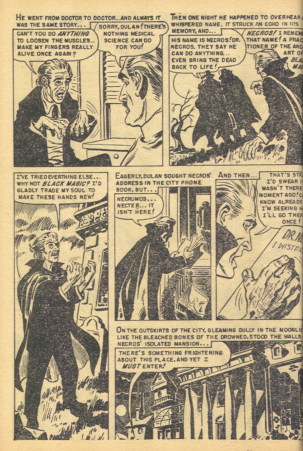 Read online Black Magic (1950) comic -  Issue #19 - 41