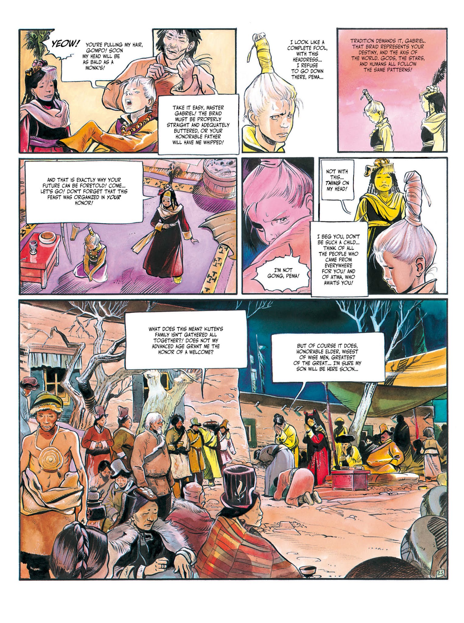 Read online The White Lama comic -  Issue #2 - 27