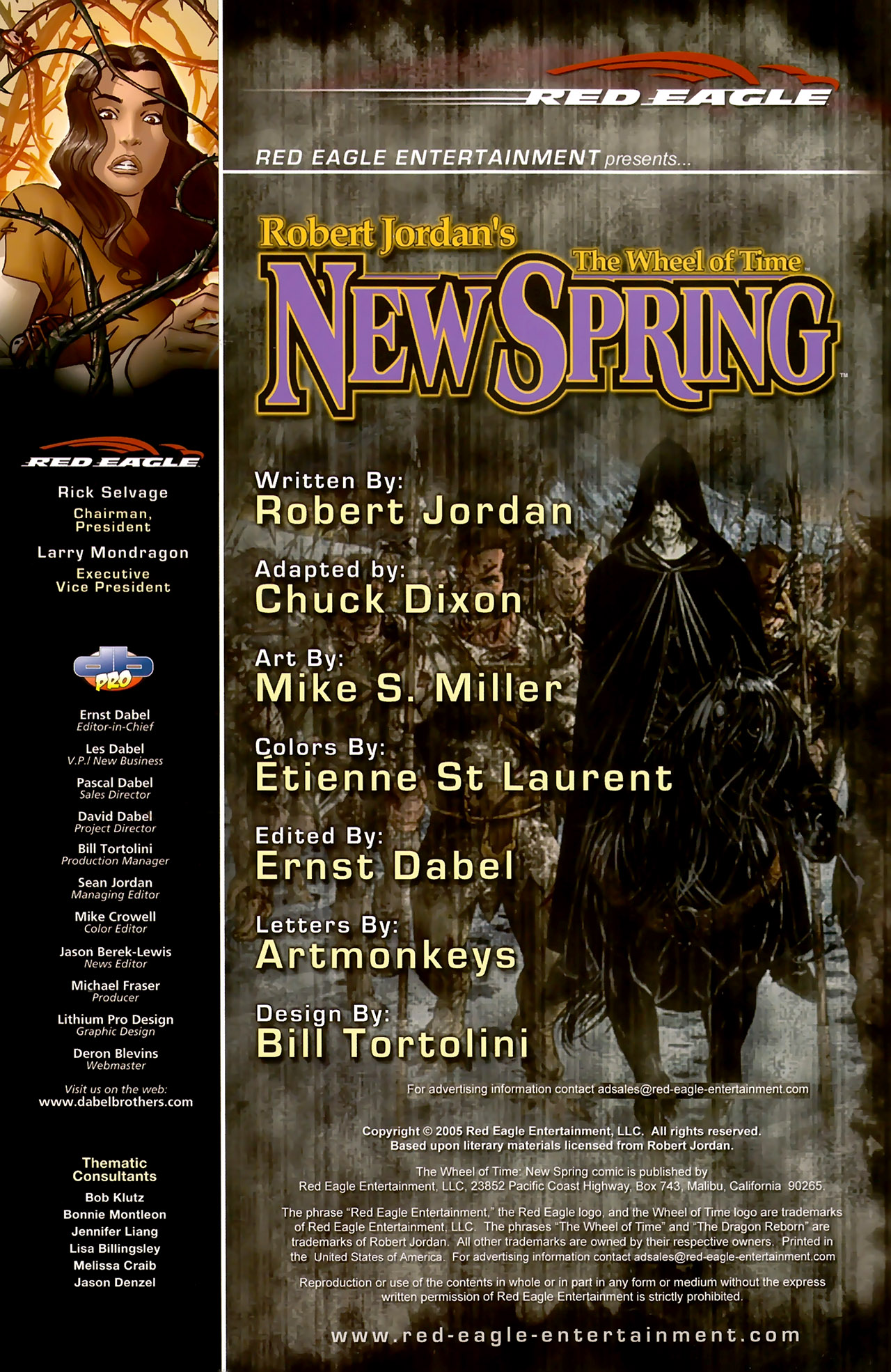 Read online Robert Jordan's The Wheel of Time: New Spring comic -  Issue #4 - 2