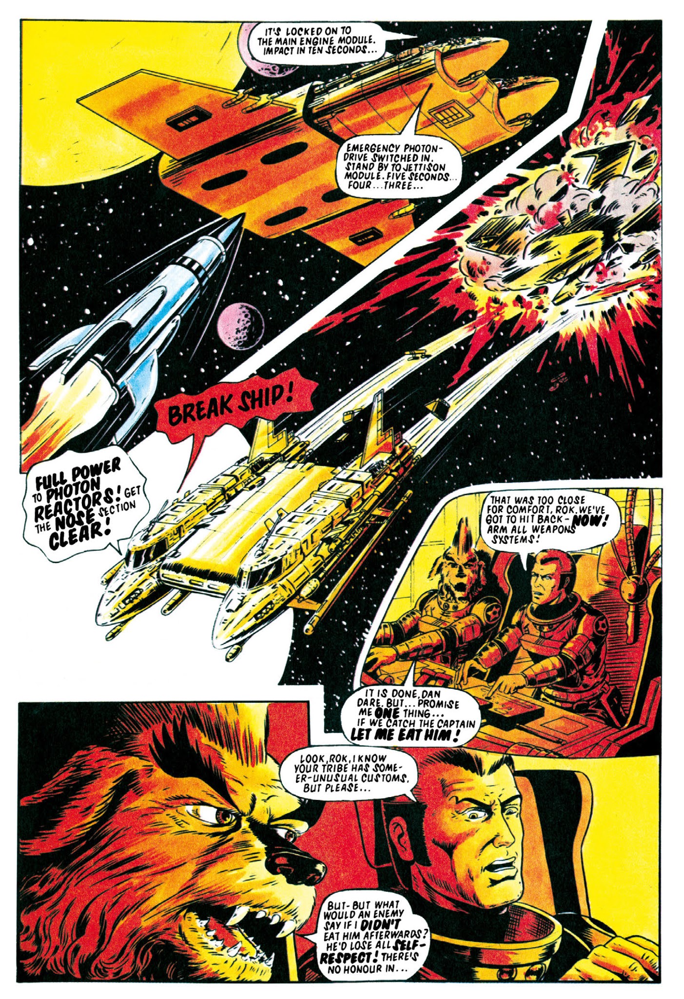 Read online Dan Dare: The 2000 AD Years comic -  Issue # TPB 2 - 322