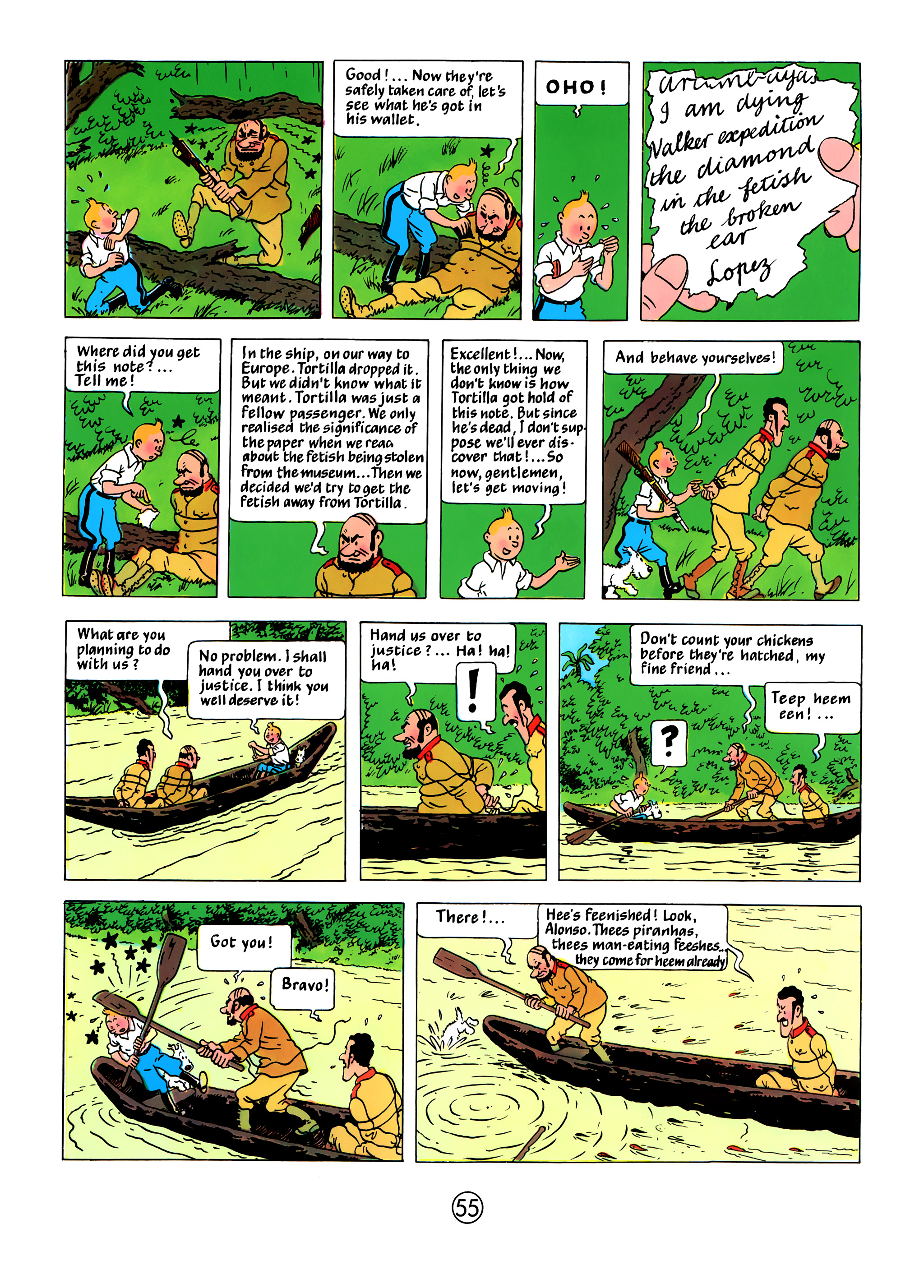 Read online The Adventures of Tintin comic -  Issue #6 - 58