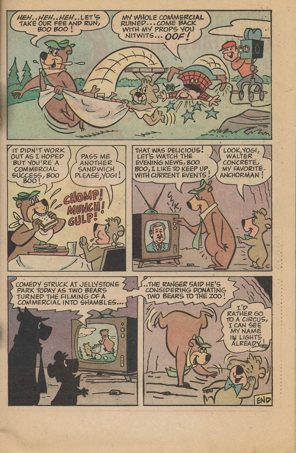 Read online Yogi Bear (1970) comic -  Issue #25 - 21