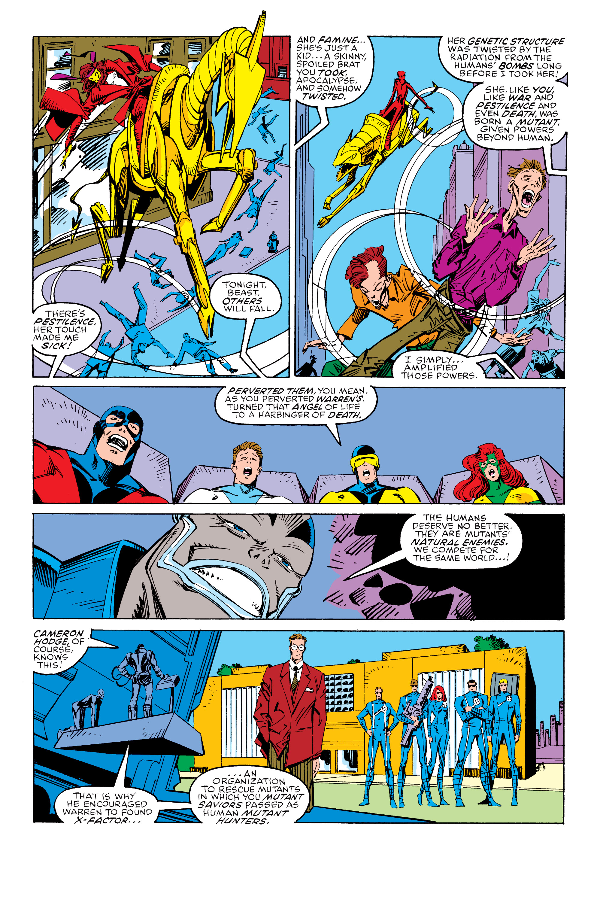 Read online X-Men Milestones: Fall of the Mutants comic -  Issue # TPB (Part 3) - 7