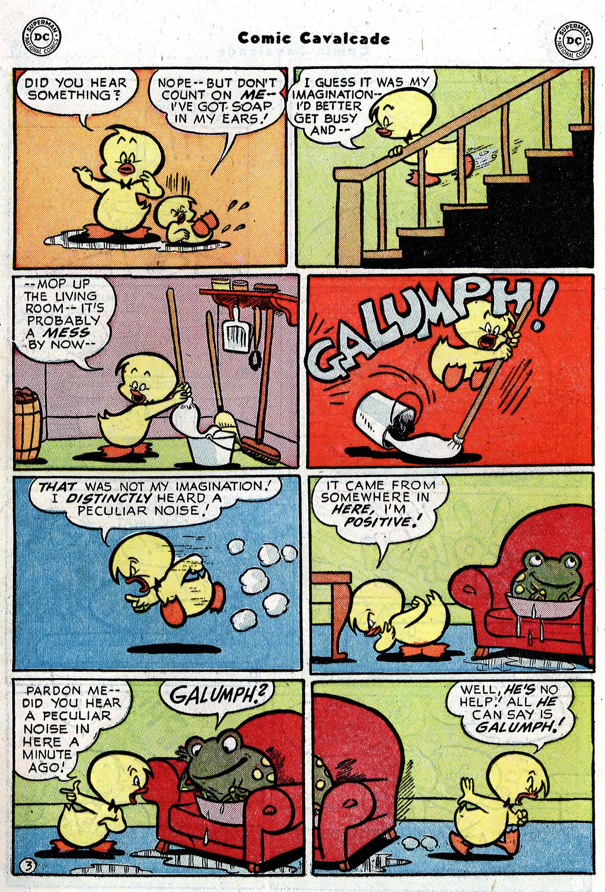 Read online Comic Cavalcade comic -  Issue #58 - 30