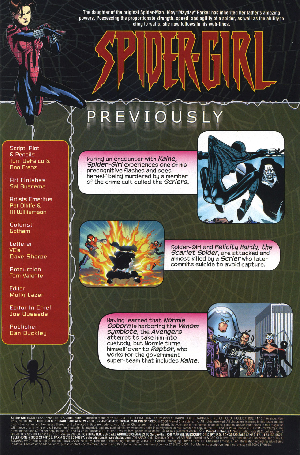 Read online Spider-Girl (1998) comic -  Issue #97 - 2
