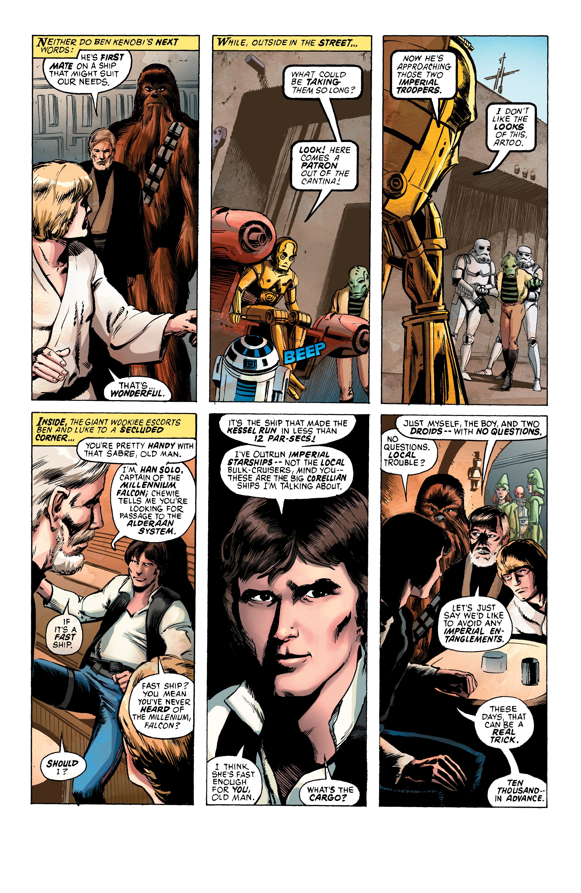 Read online Star Wars: The Original Trilogy: The Movie Adaptations comic -  Issue # TPB (Part 1) - 35