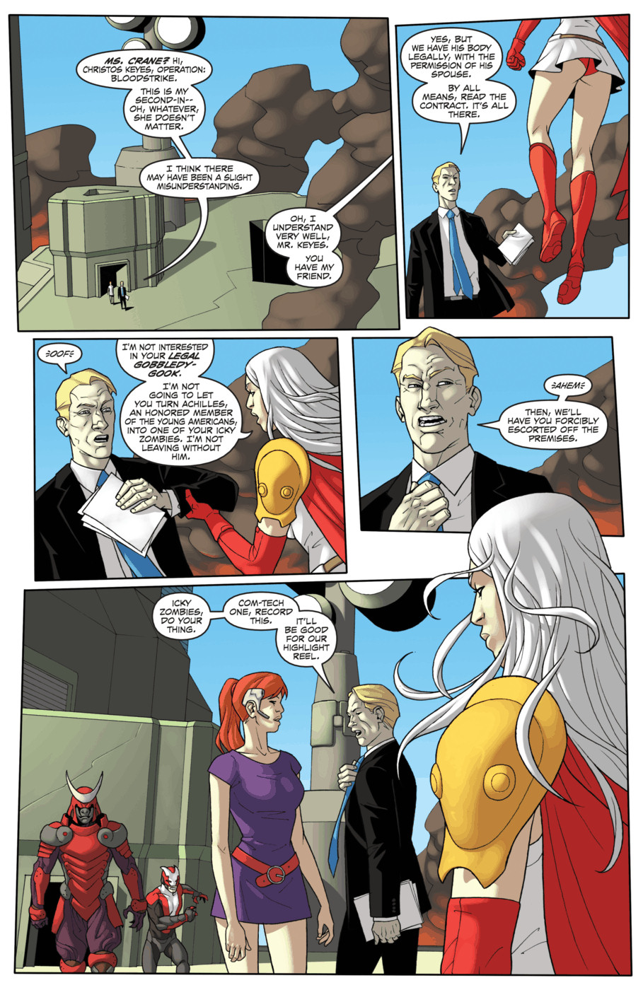 Read online Bloodstrike (2012) comic -  Issue #32 - 14