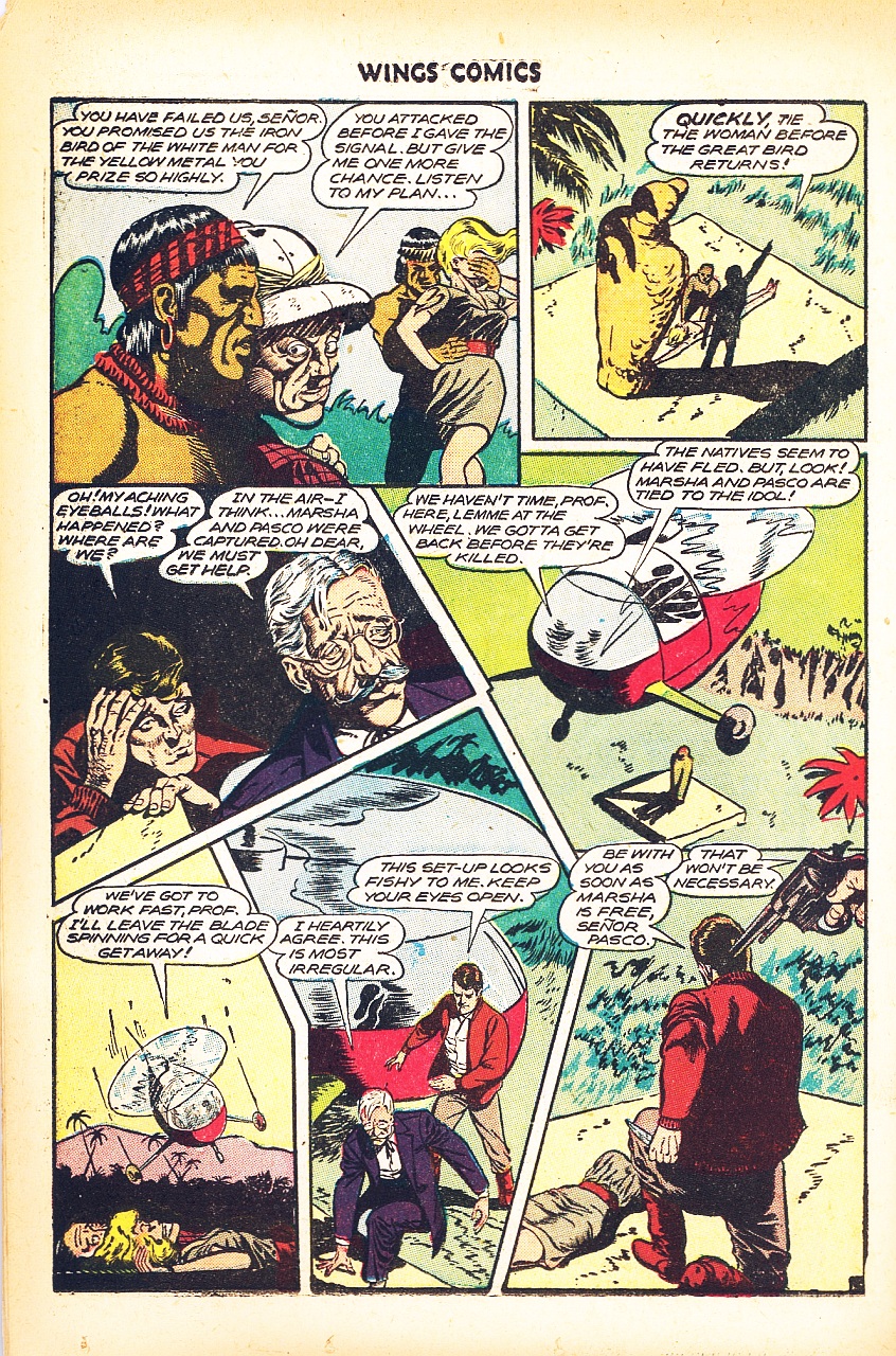 Read online Wings Comics comic -  Issue #71 - 34