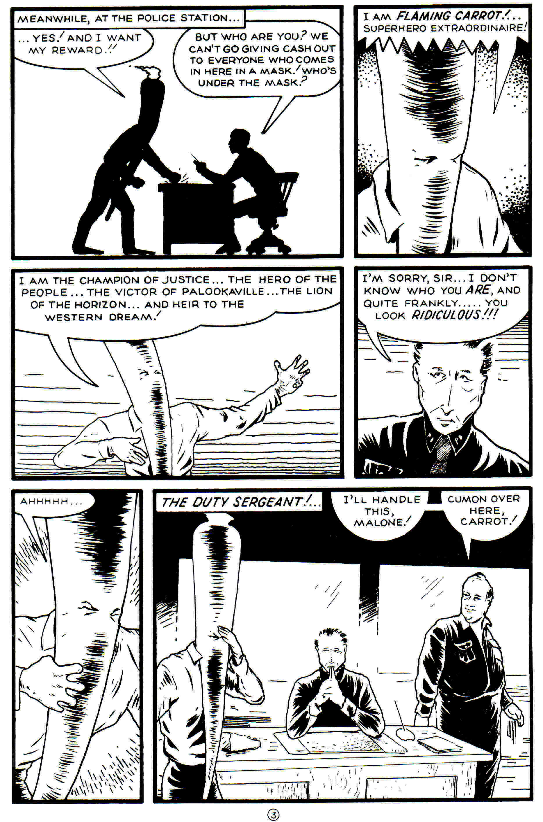 Read online Flaming Carrot Comics (1984) comic -  Issue #15 - 4