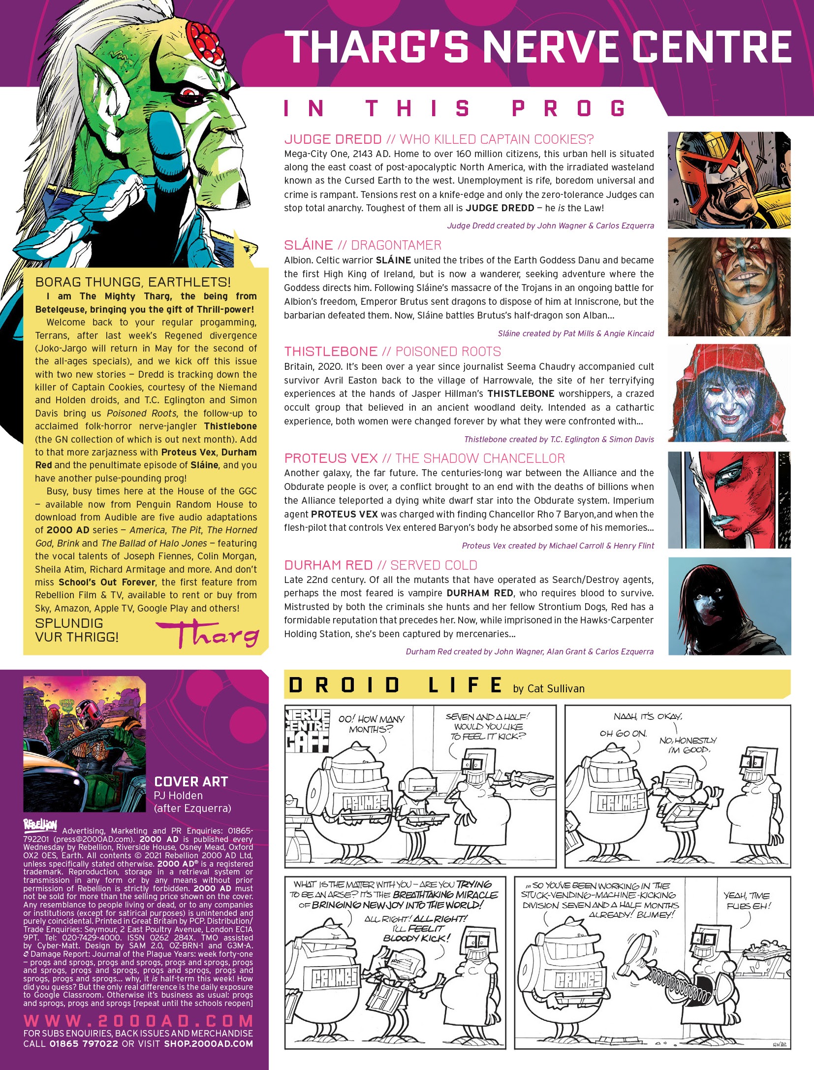 Read online 2000 AD comic -  Issue #2221 - 2