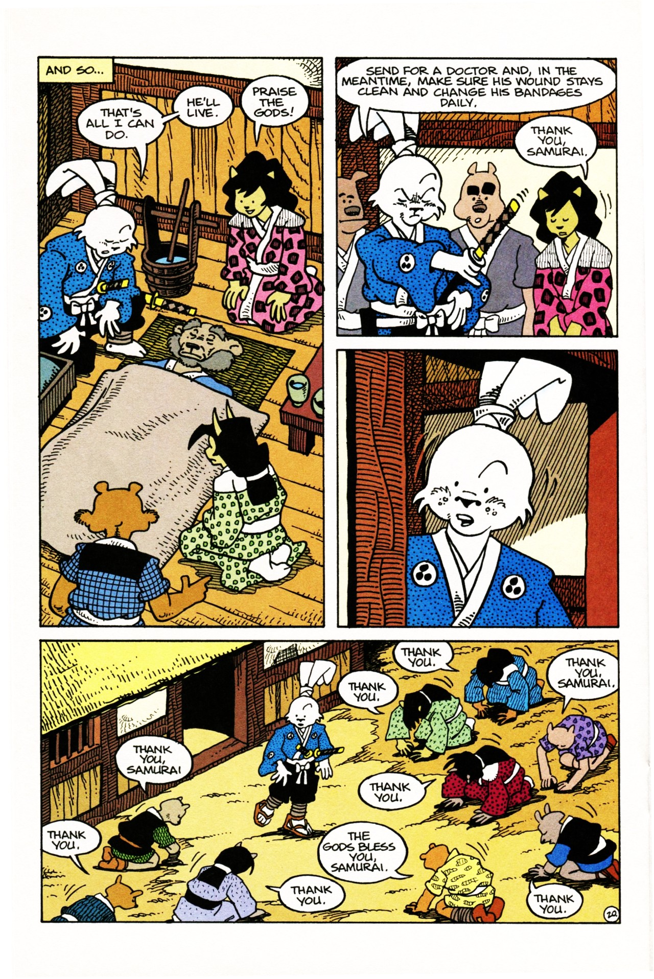 Read online Usagi Yojimbo (1993) comic -  Issue #11 - 21