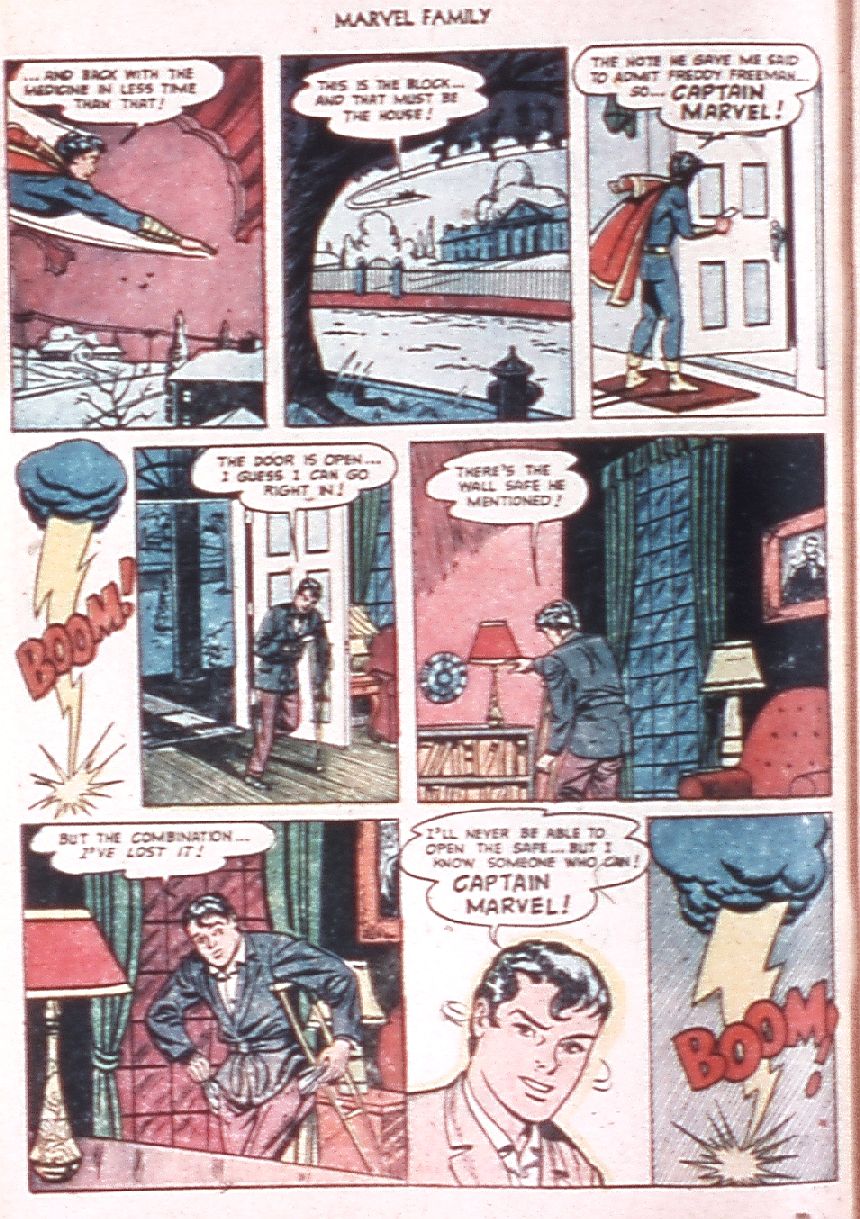 Read online The Marvel Family comic -  Issue #84 - 32