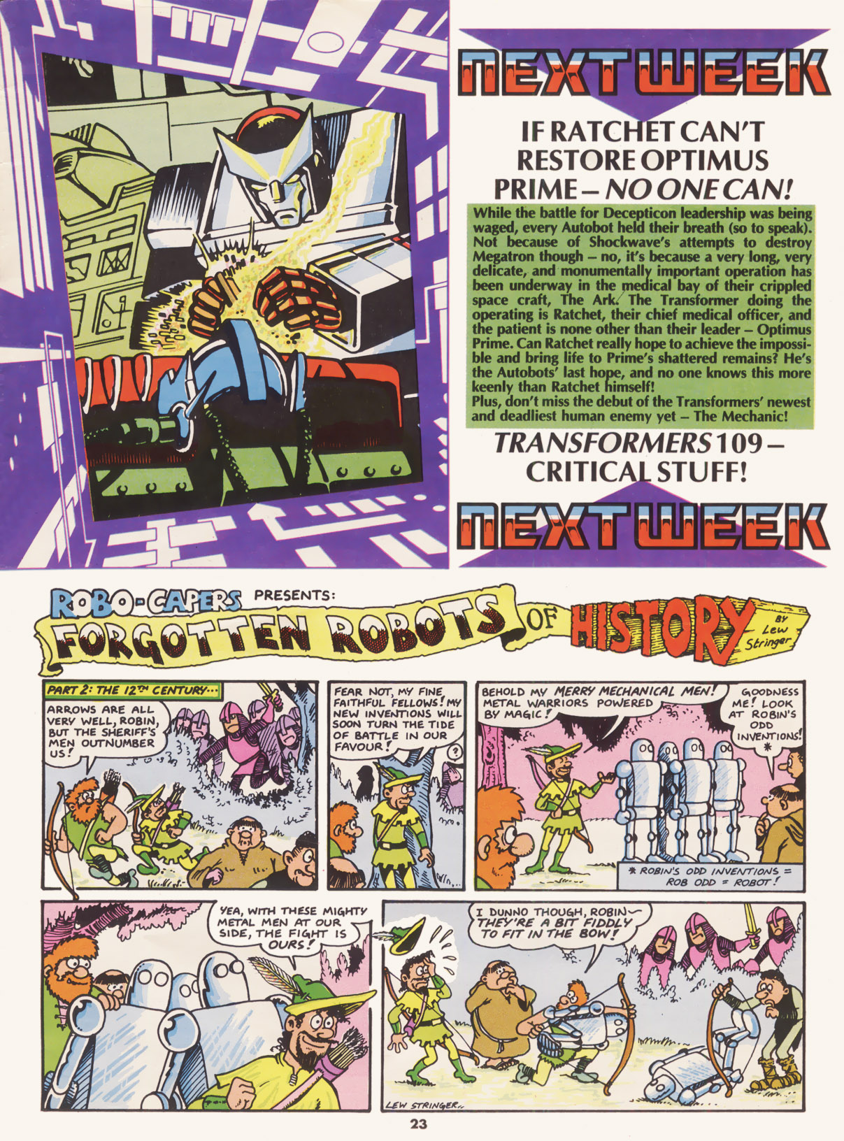 Read online The Transformers (UK) comic -  Issue #108 - 16