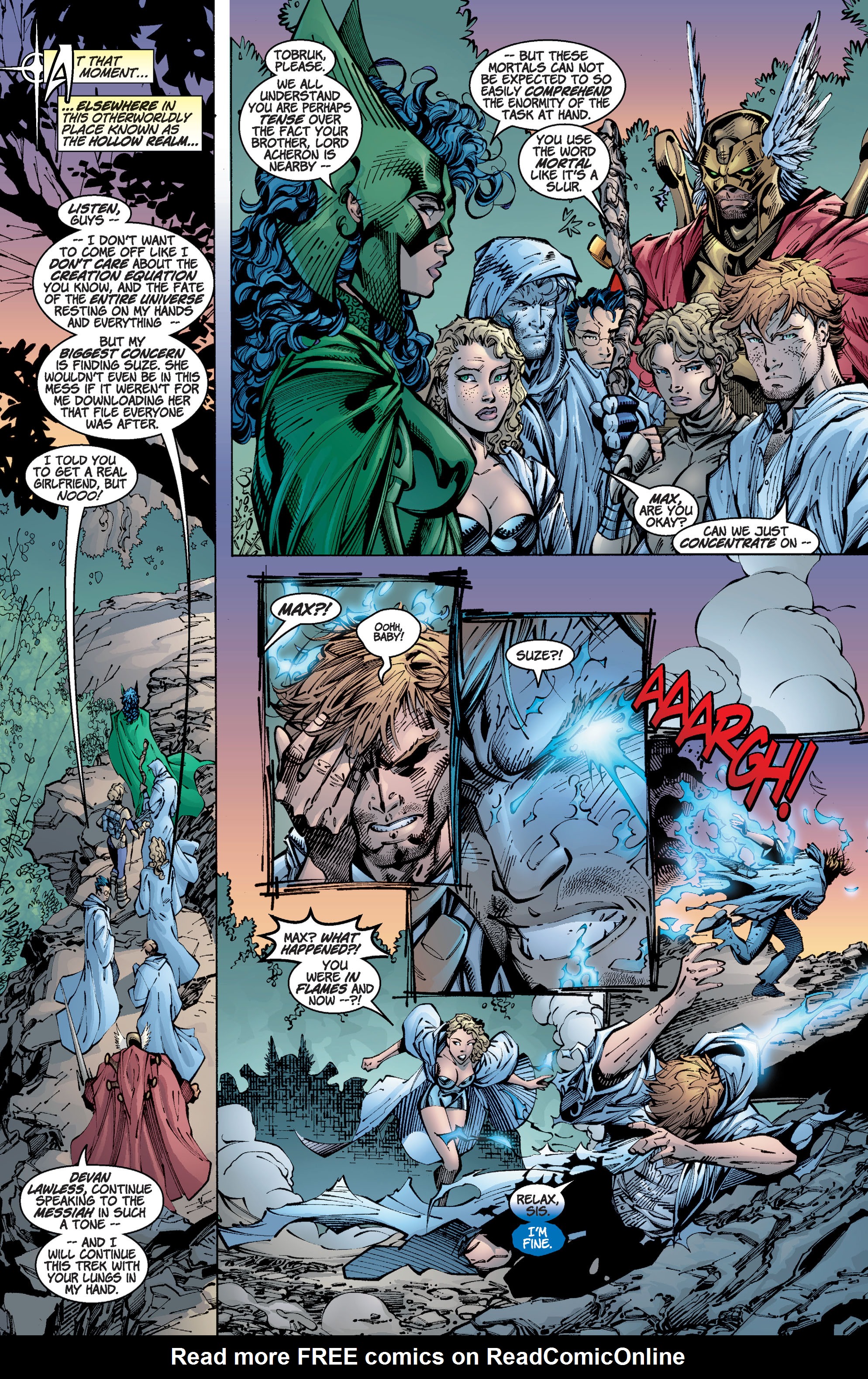 Read online Divine Right comic -  Issue # _TPB The Adventures of Max Faraday (Part 2) - 89