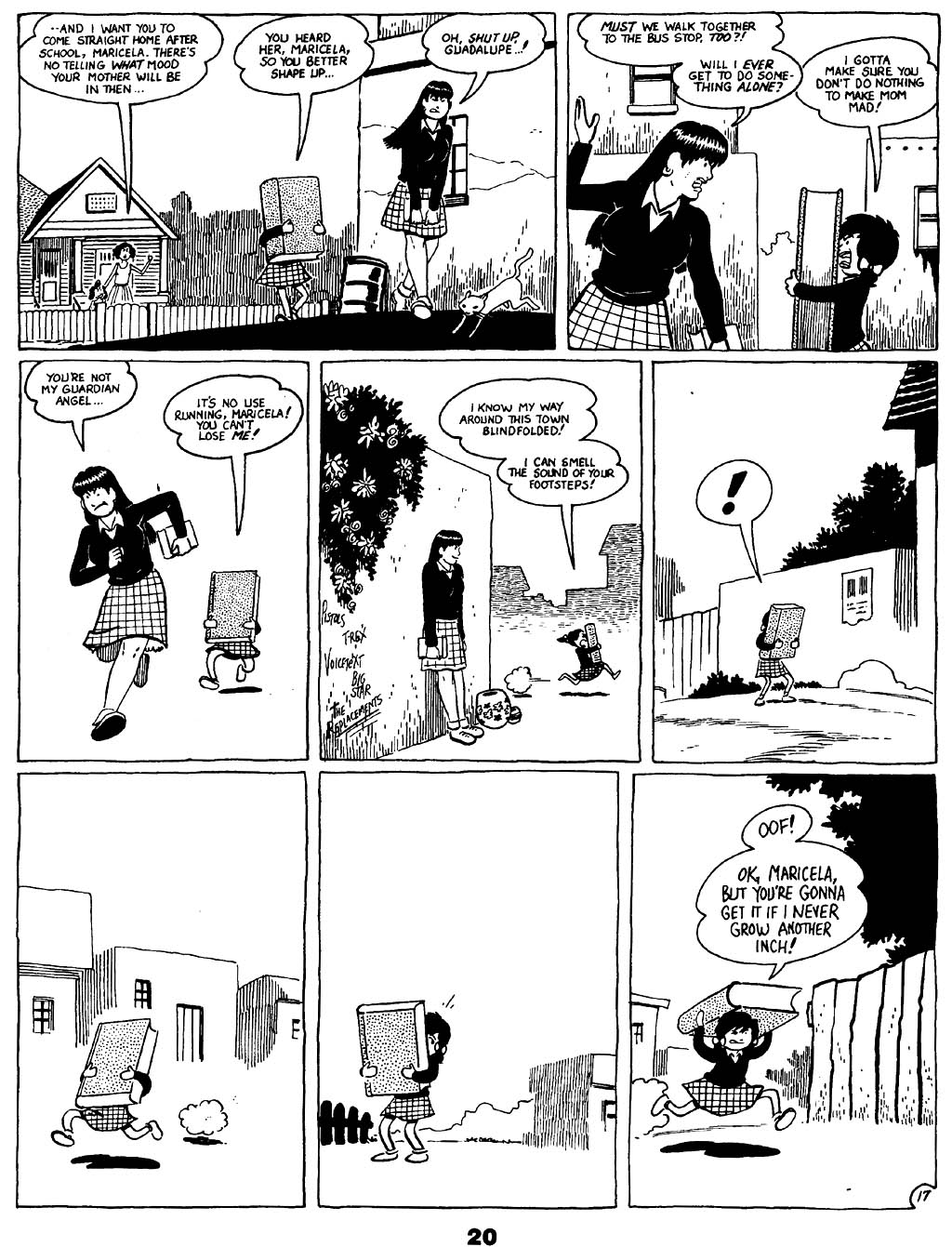 Read online Love and Rockets (1982) comic -  Issue #22 - 22