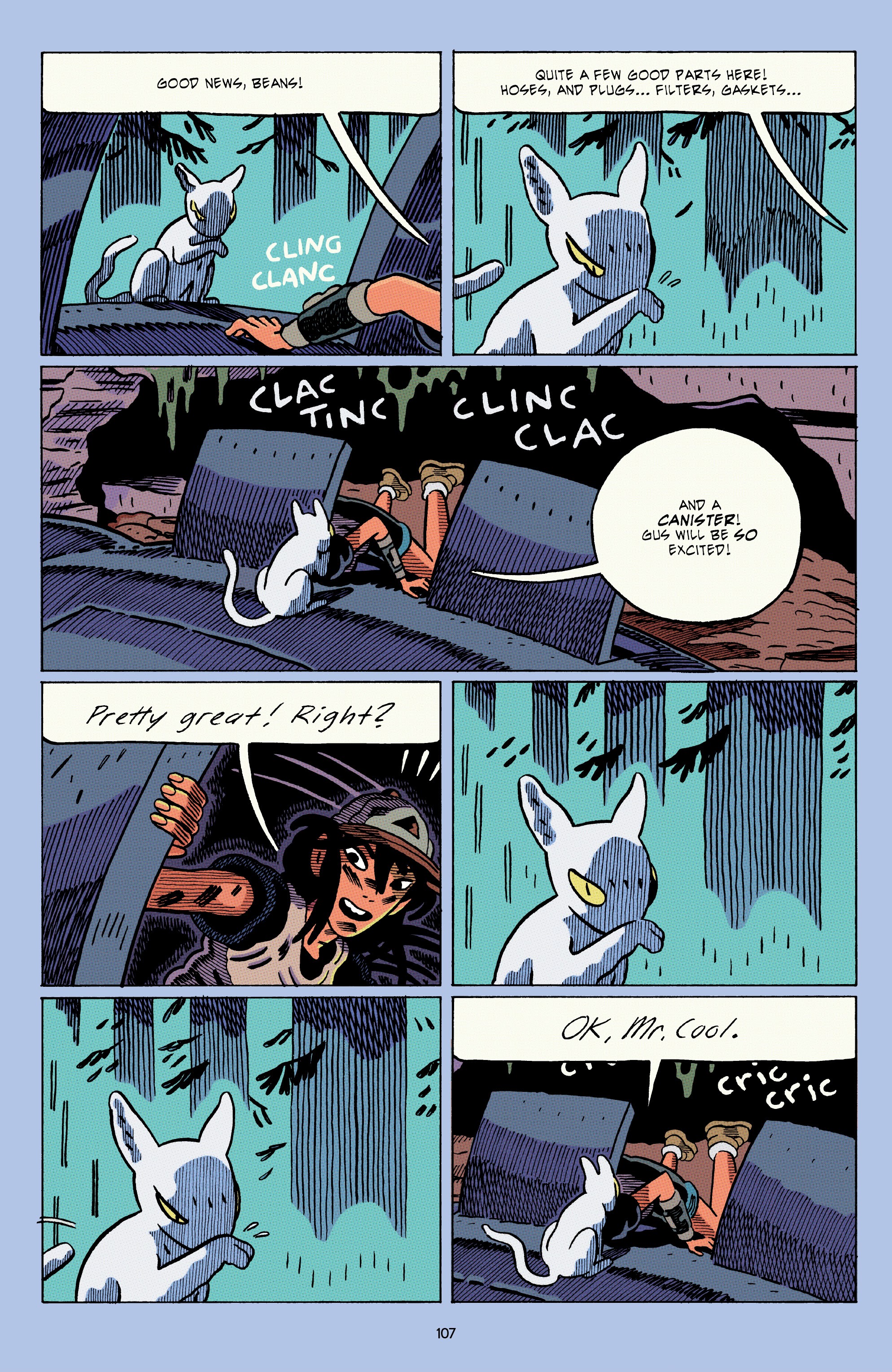 Read online ApocalyptiGirl: An Aria for the End Times (2020) comic -  Issue # TPB - 108