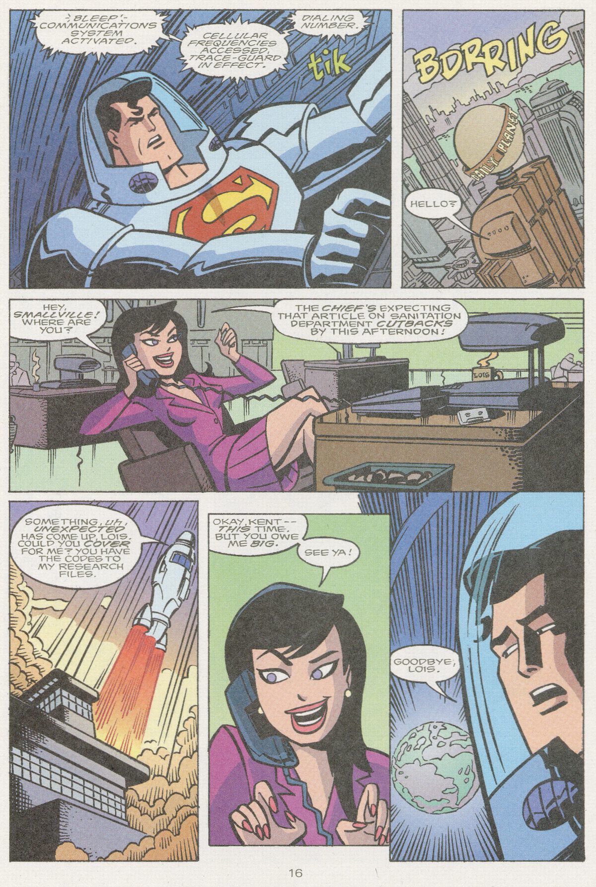 Read online Superman Adventures comic -  Issue # _Special - Superman vs Lobo - 17